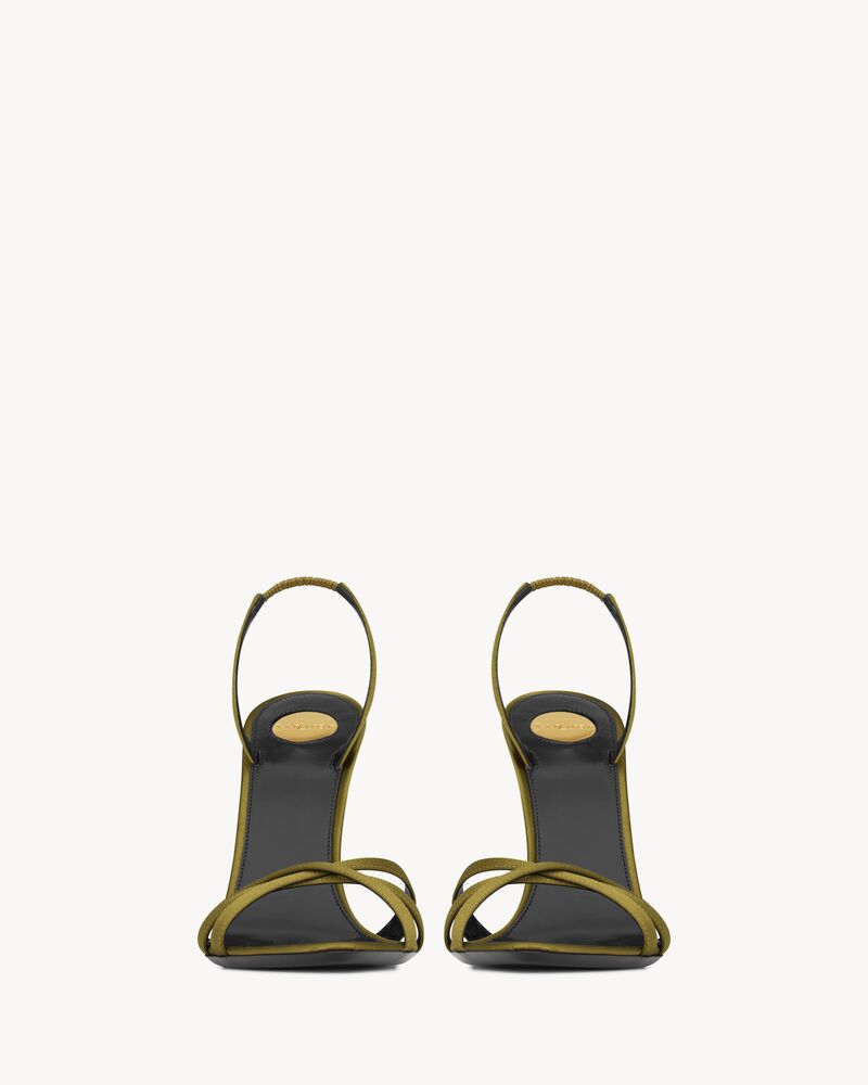 KATE sandals in satin crepe