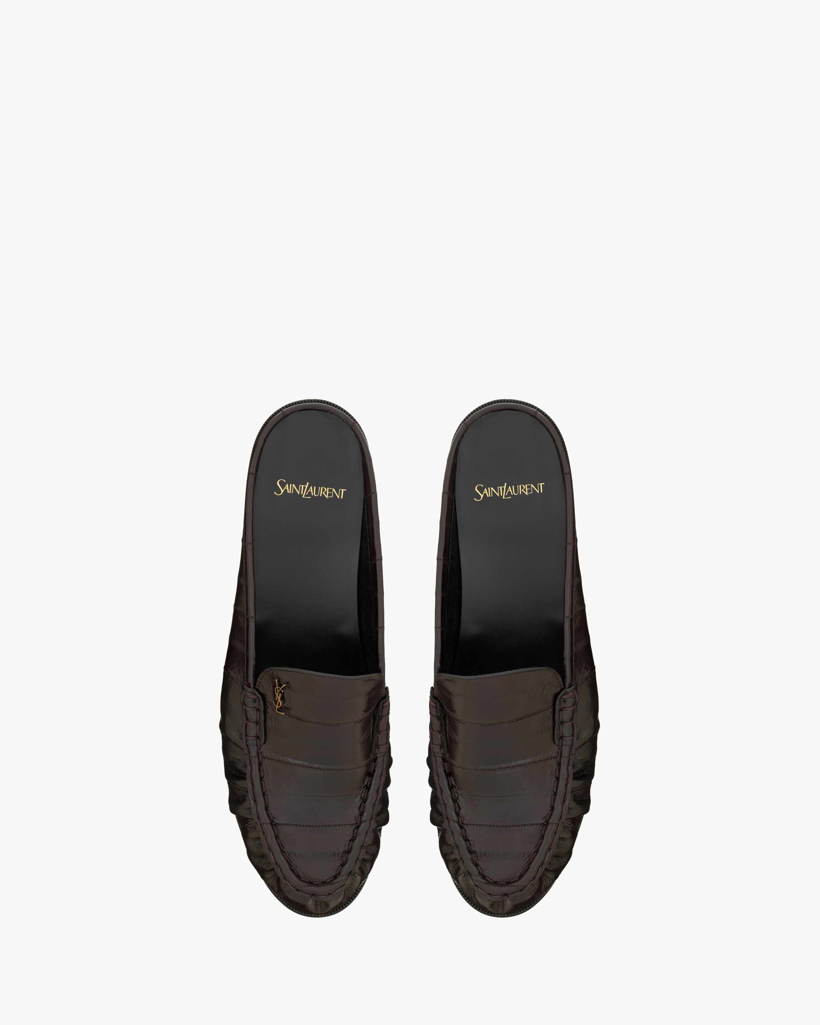 LE LOAFER mules in eel