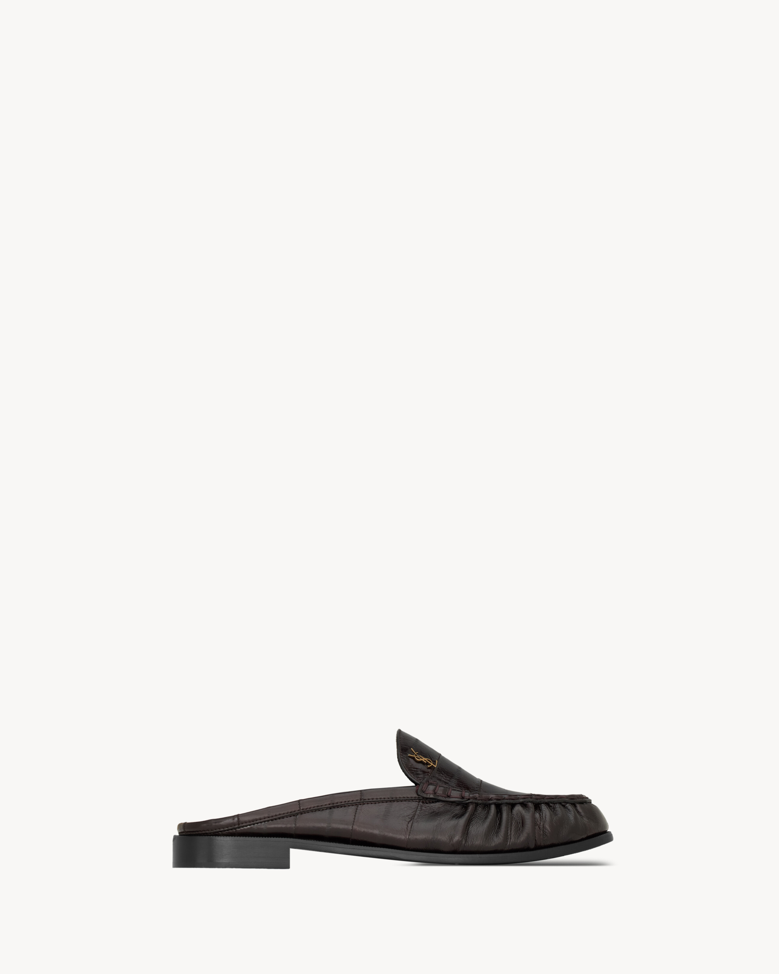 LE LOAFER mules in eel