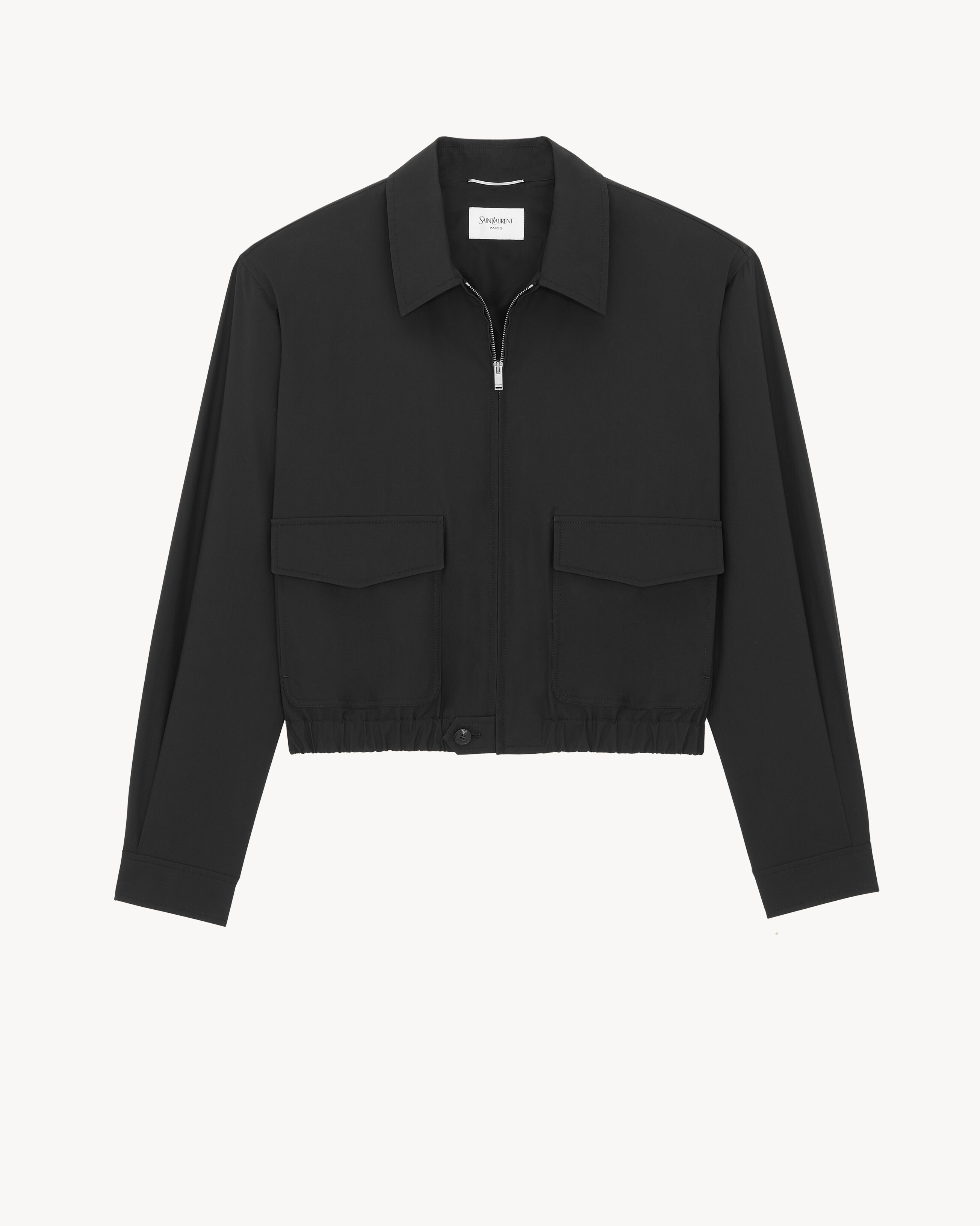 Blouson en popeline de coton