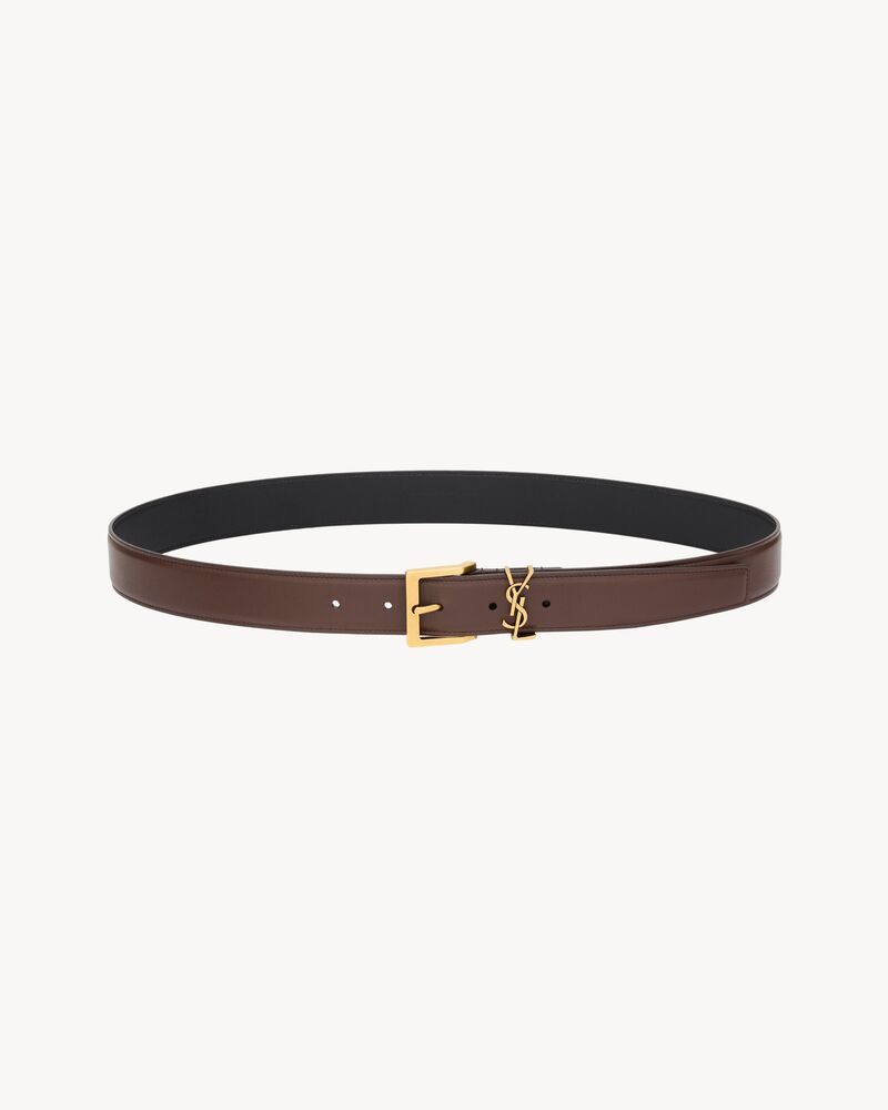 CASSANDRE VADIM belt in smooth leather