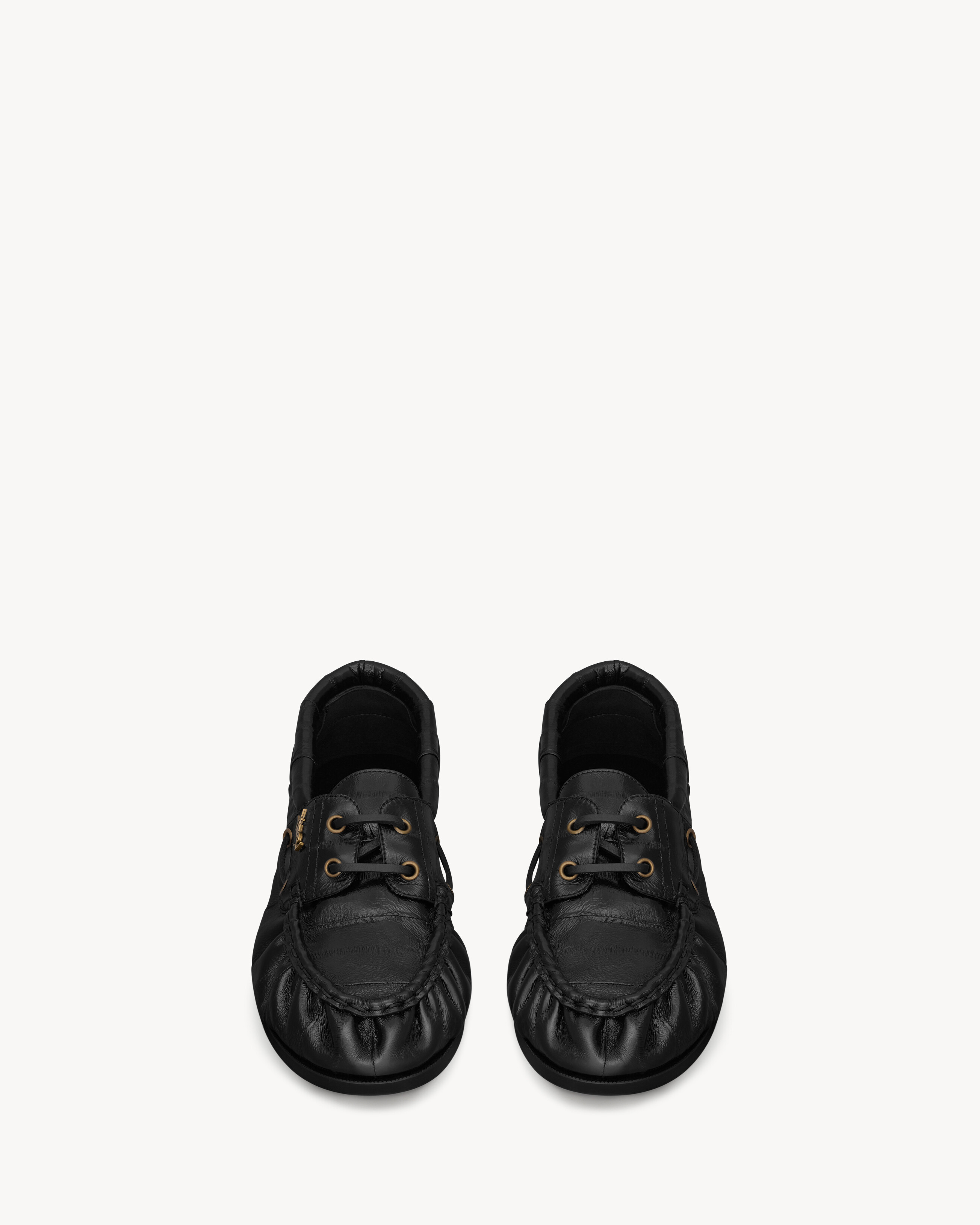 LE LOAFER BATEAU in eel