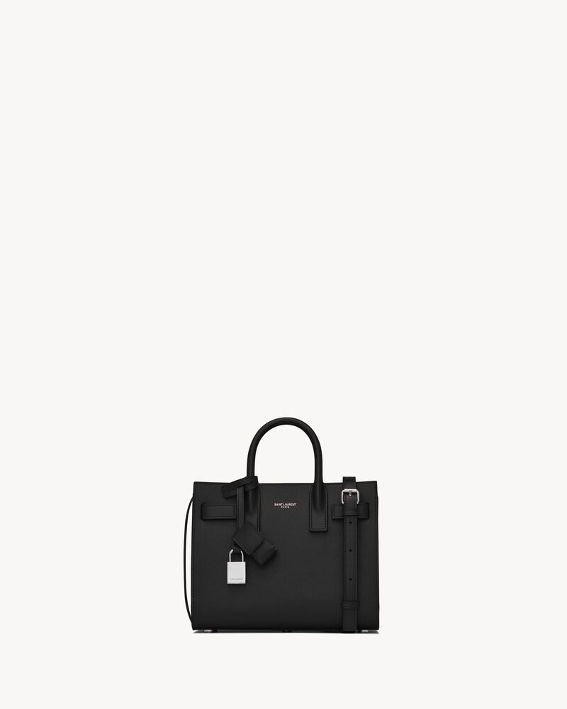SAC DE JOUR IN GRAINED LEATHER – NANO