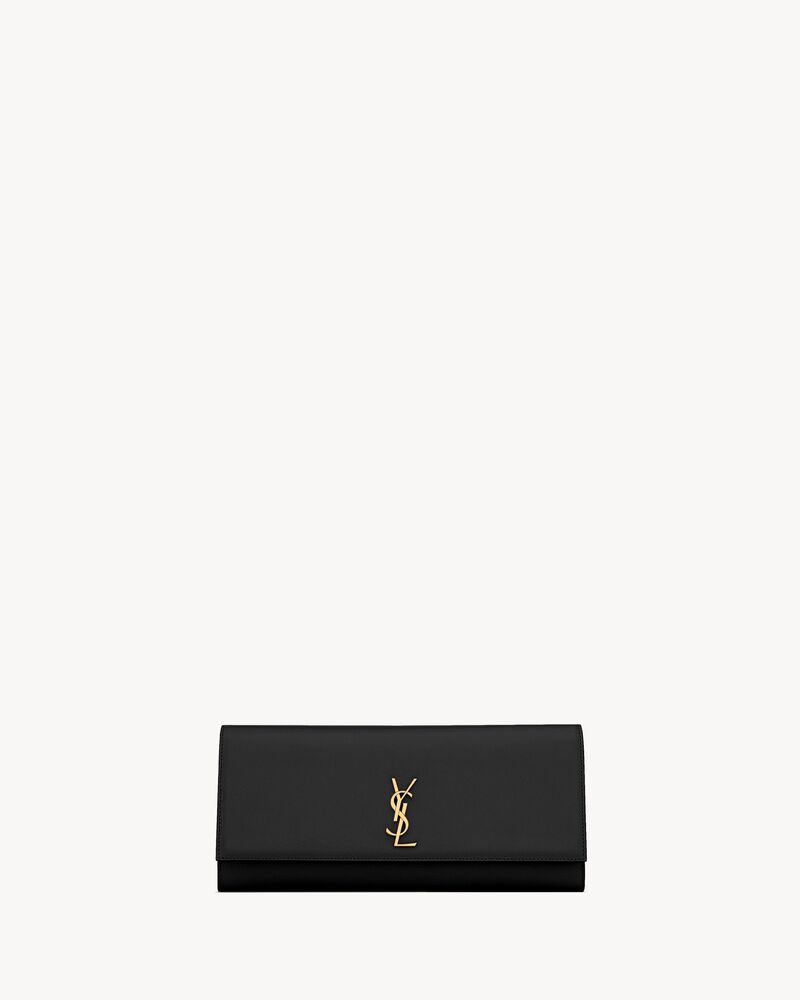KATE clutch in grain de poudre leather