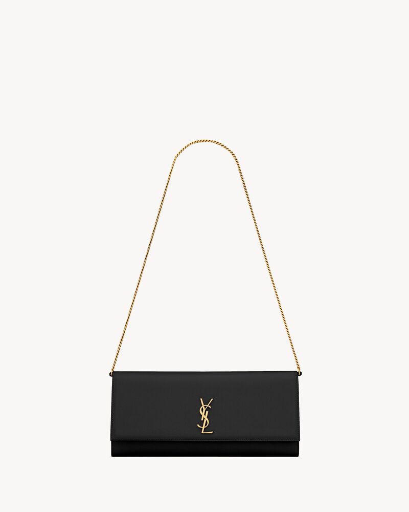 KATE clutch in grain de poudre leather