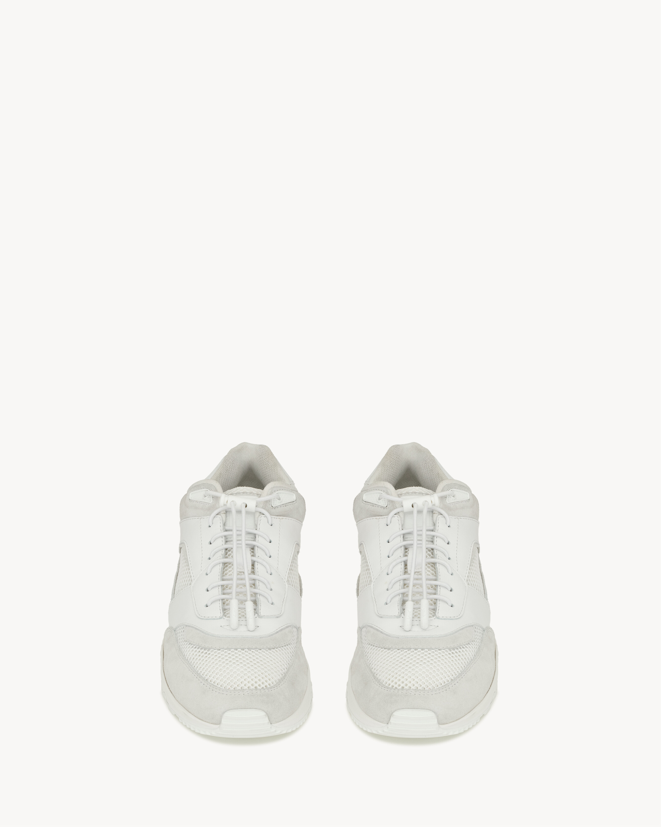 バンプ スニーカー（スムースレザー&スエード）