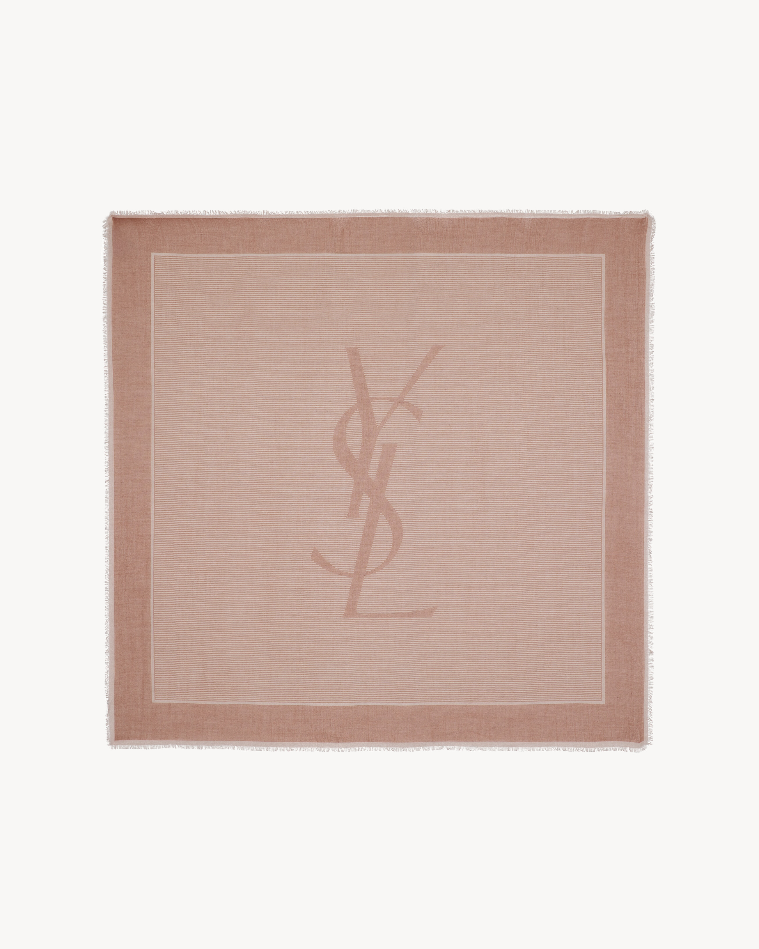 Sciarpa quadrata CASSANDRE in étamine di cashmere e seta