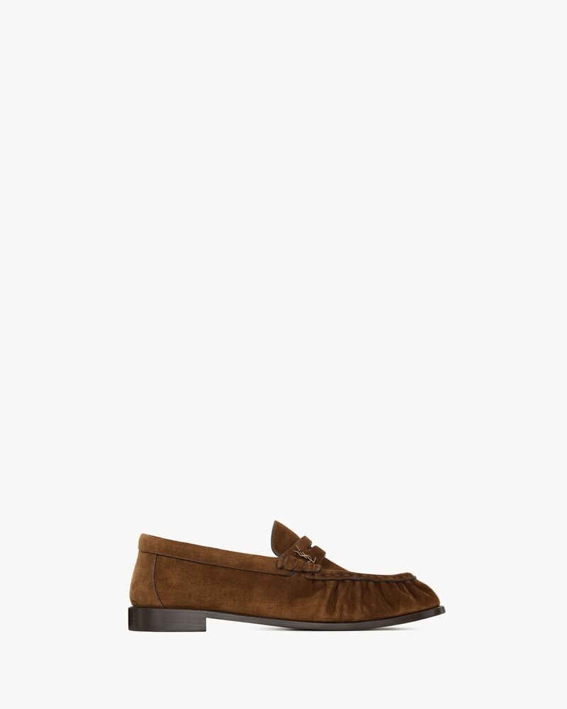 LE LOAFER supple in suede