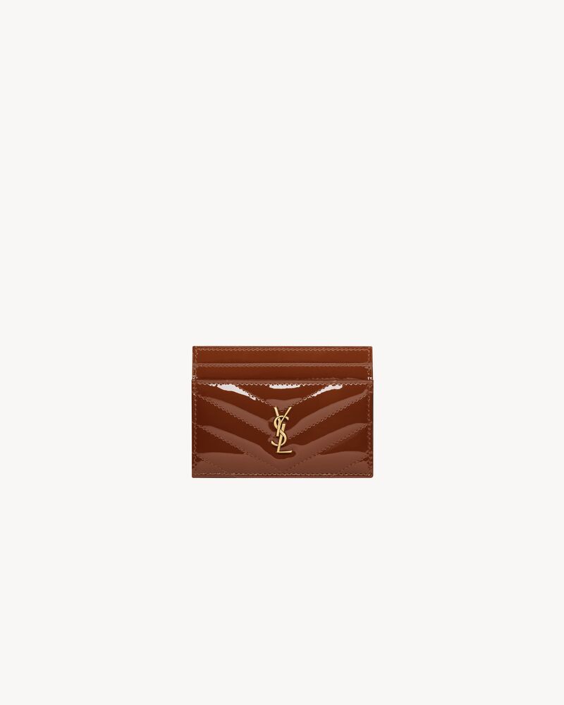 CASSANDRE card case in patent leather