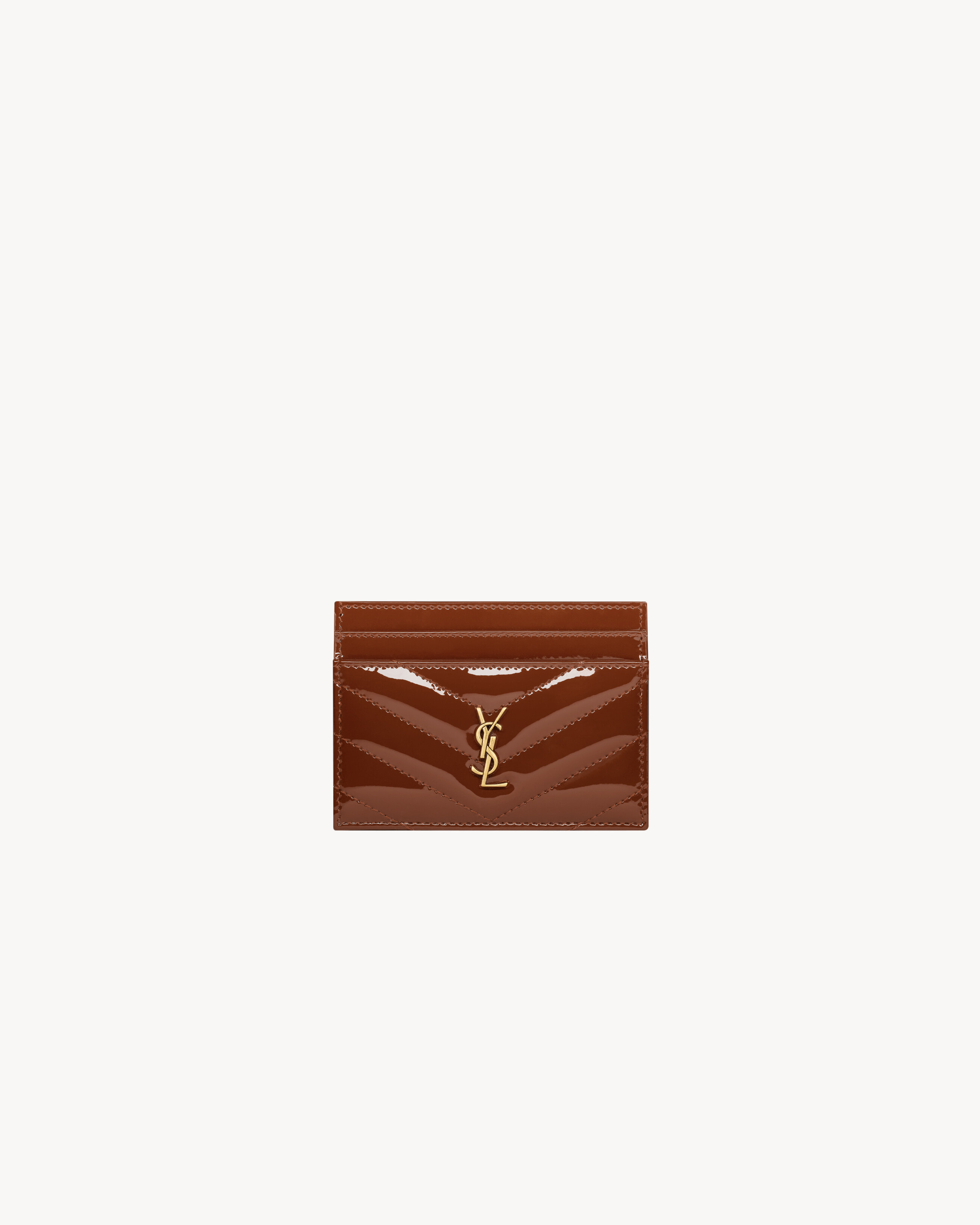CASSANDRE card case in patent leather