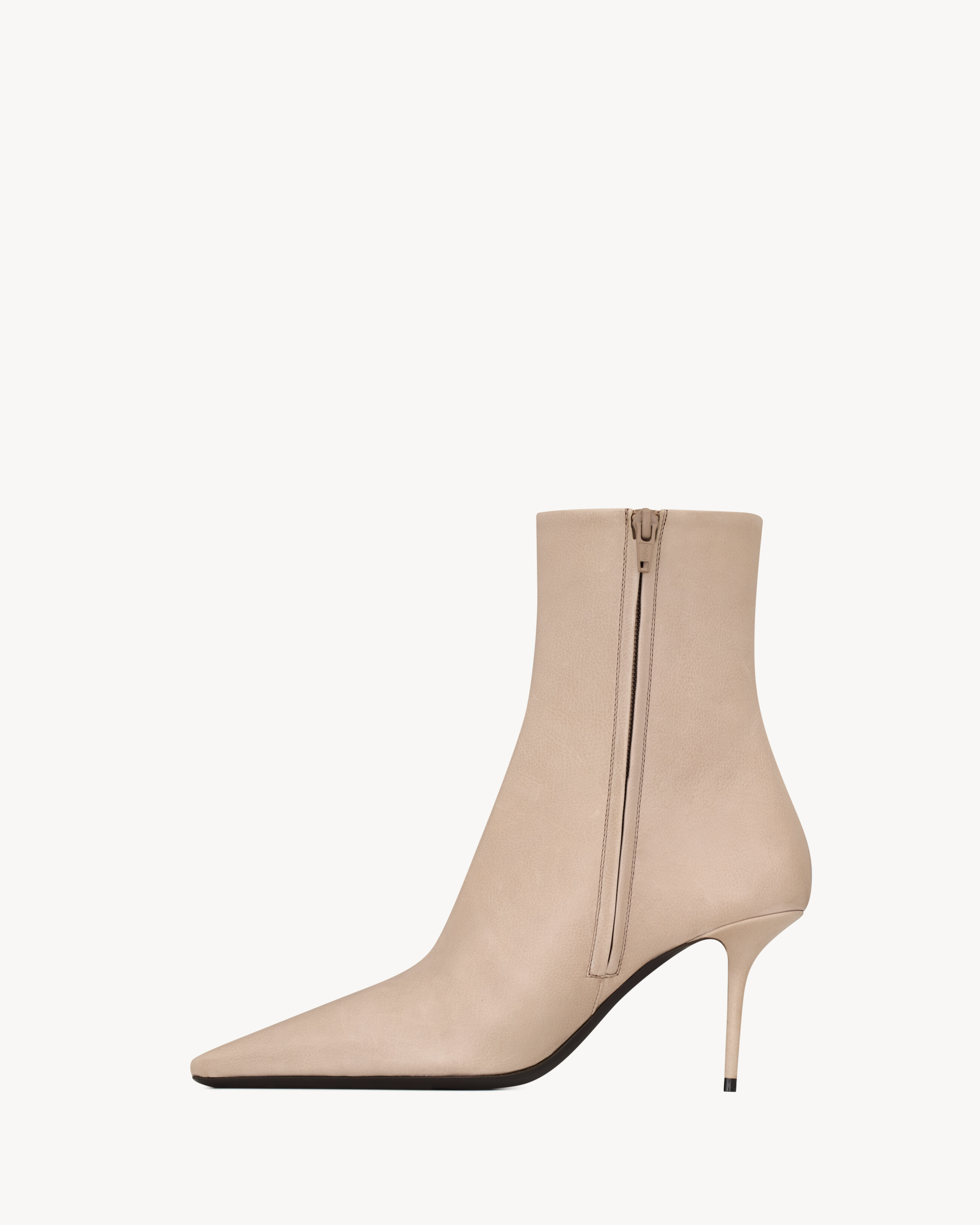 ASHLEY booties in smooth leather