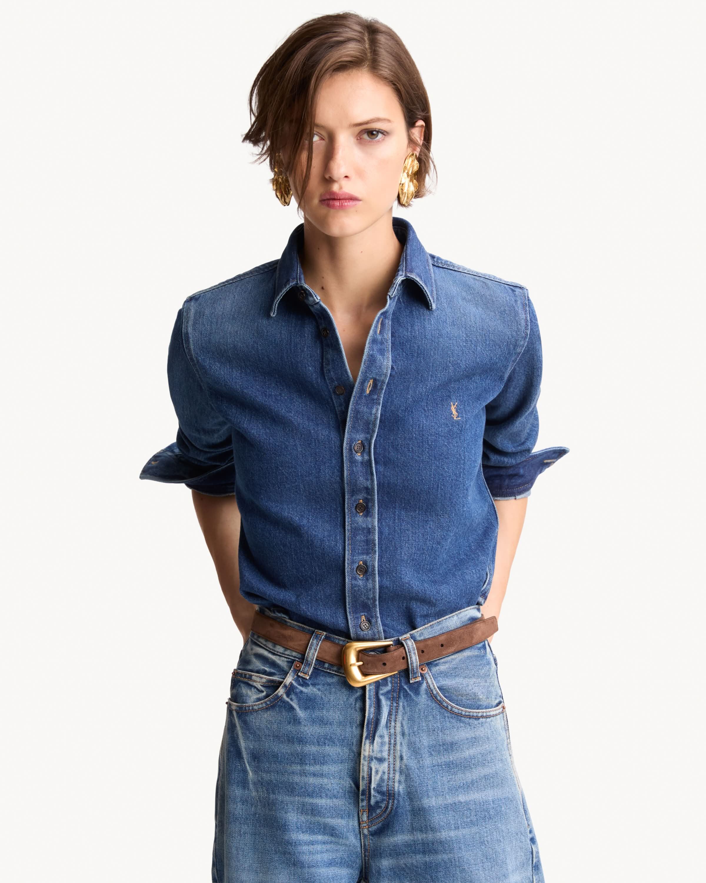 CASSANDRE shirt in denim