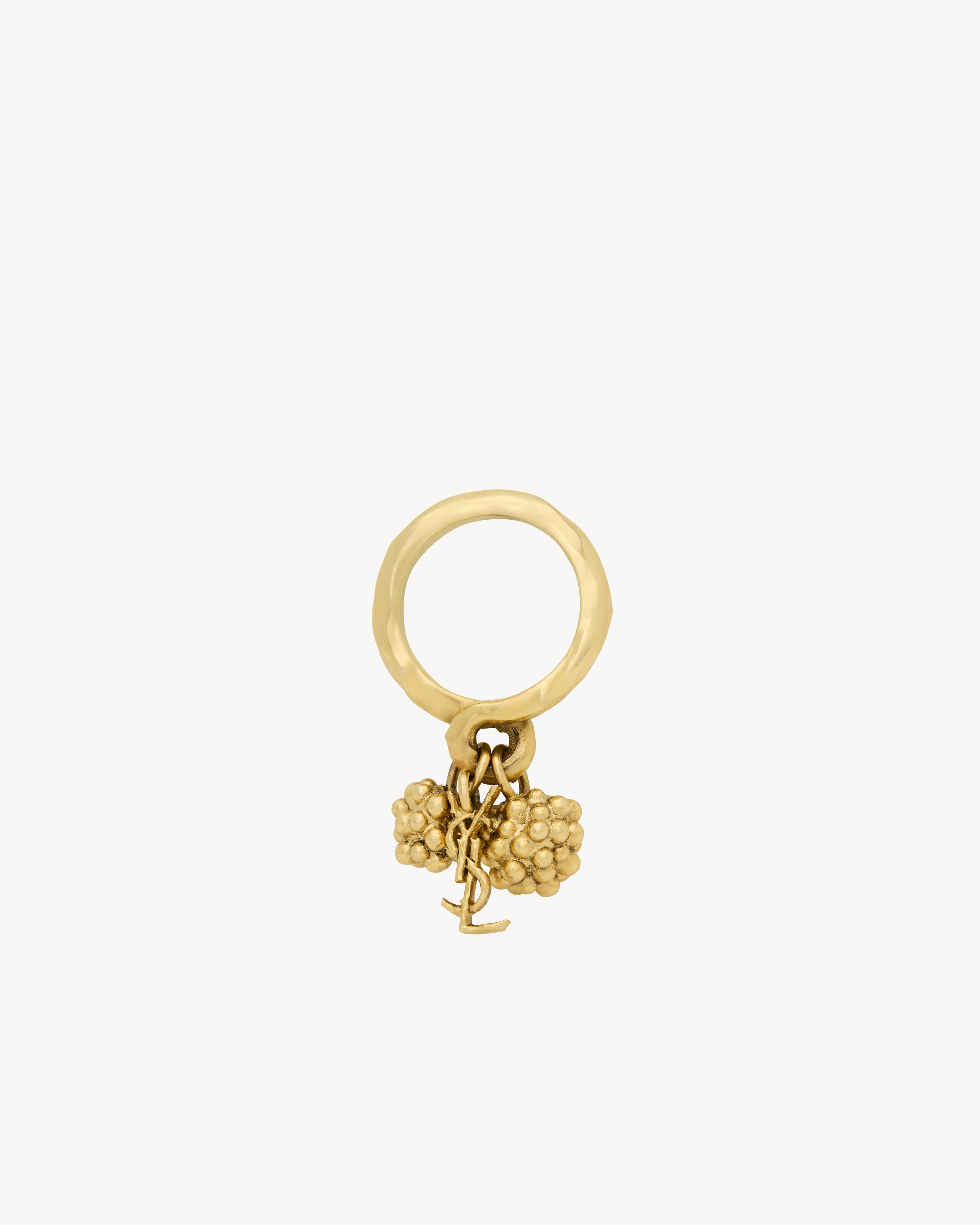 CASSANDRE Ring mit Beeren-Charm aus Metall