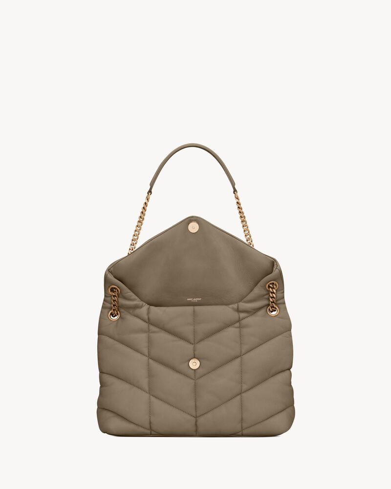 Borsa PUFFER MEDIA in nappa