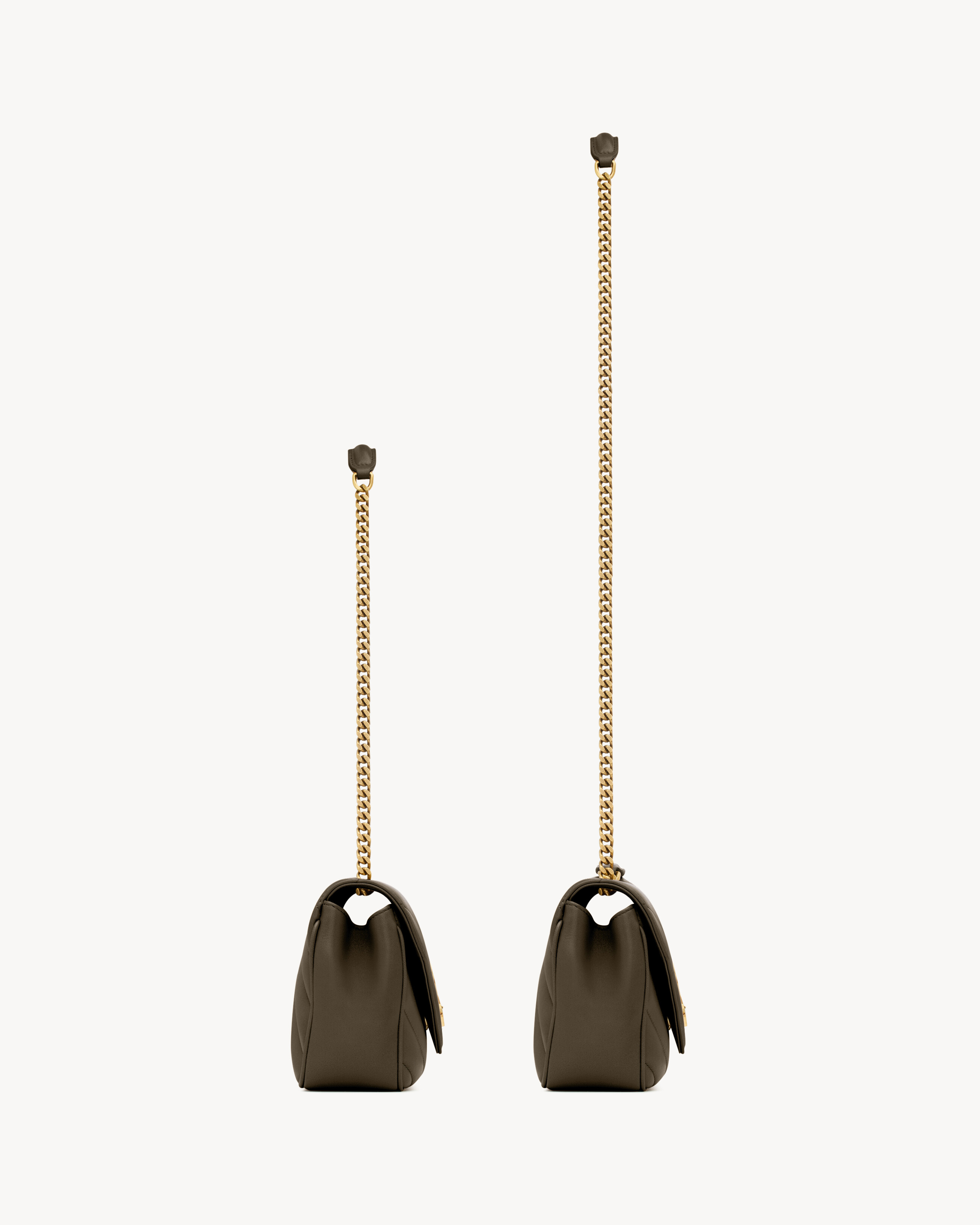 bolsa LOULOU pequena em couro de cordeiro MATELASSÉ