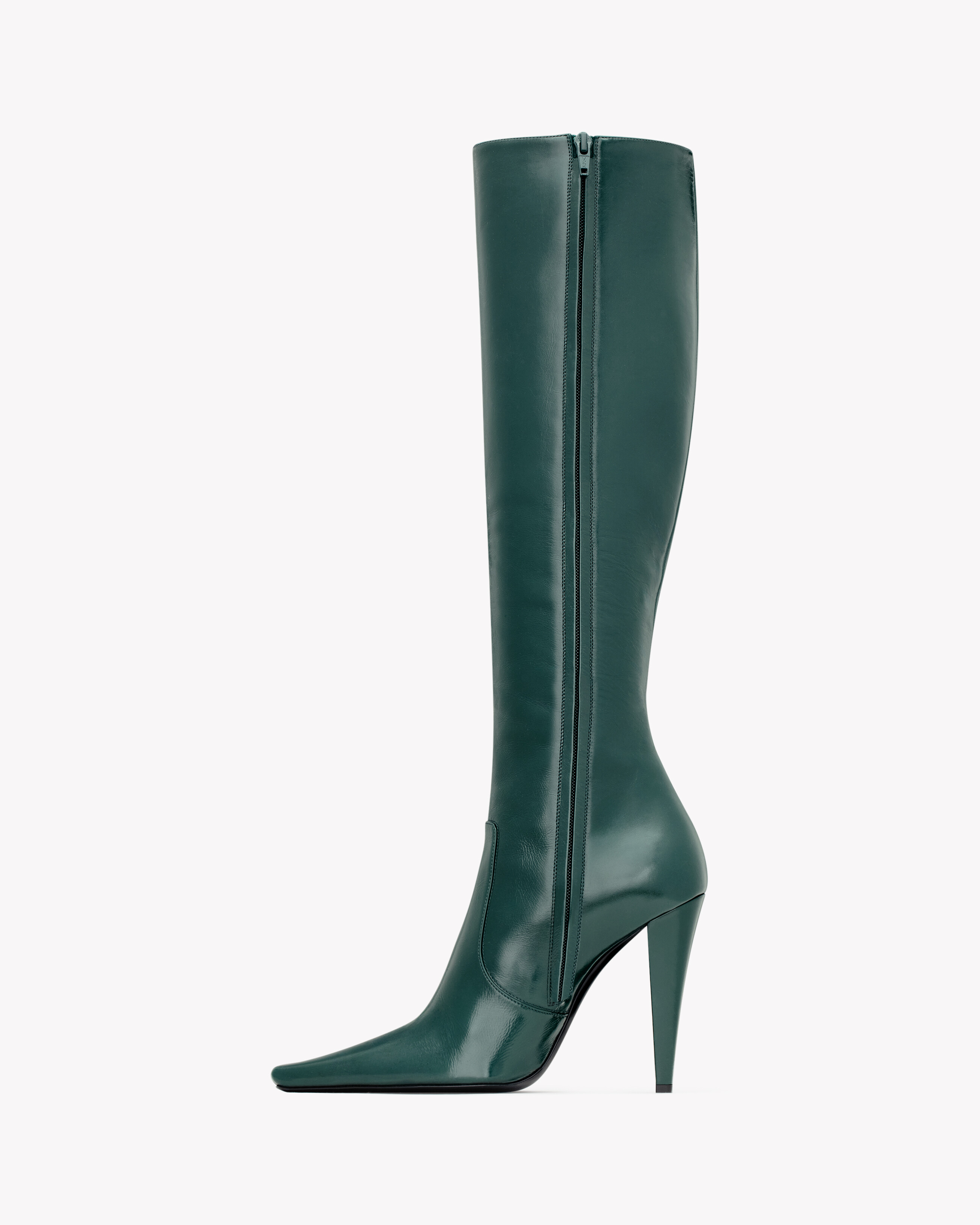77 boots in smooth leather