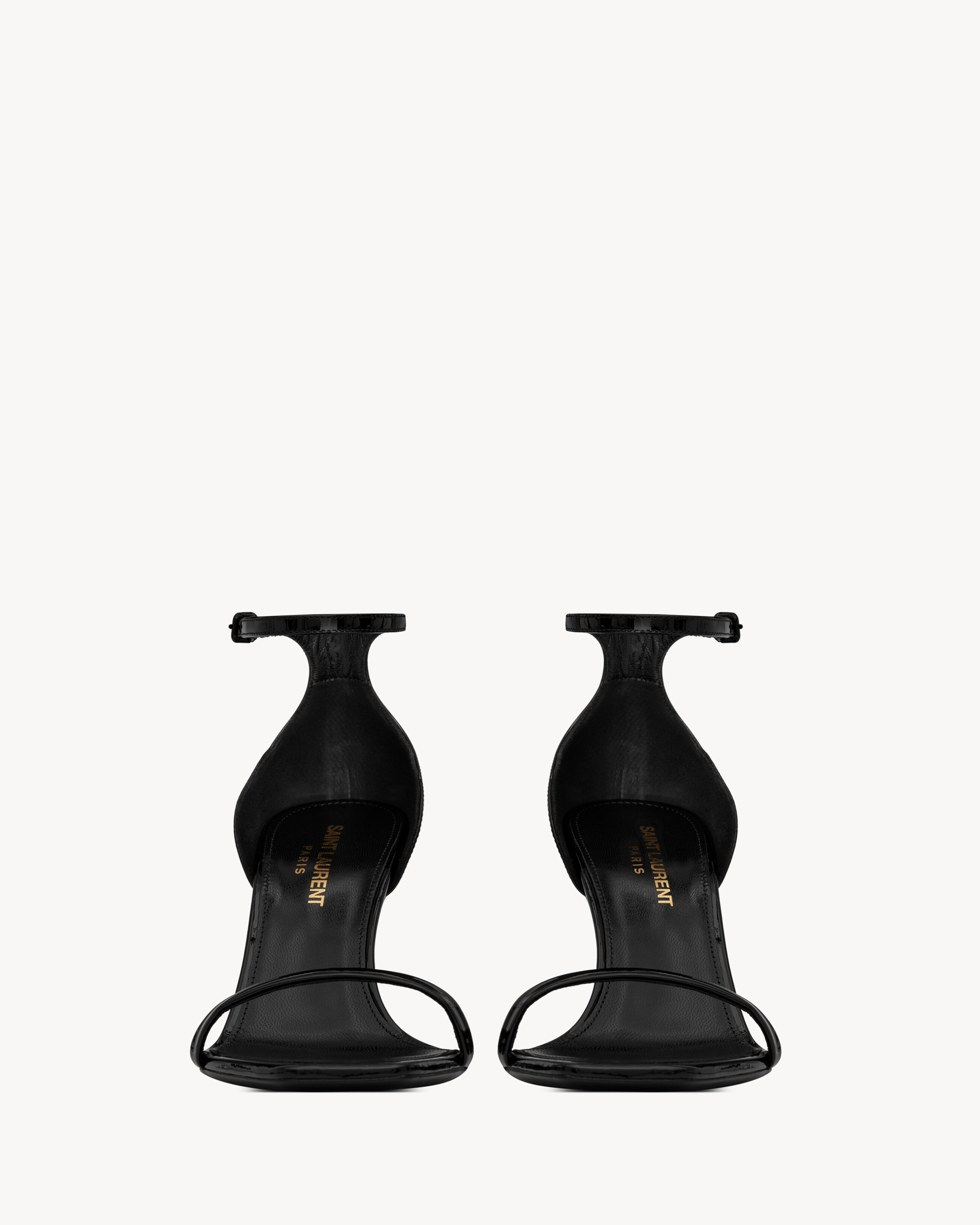 Opyum sandales en cuir verni