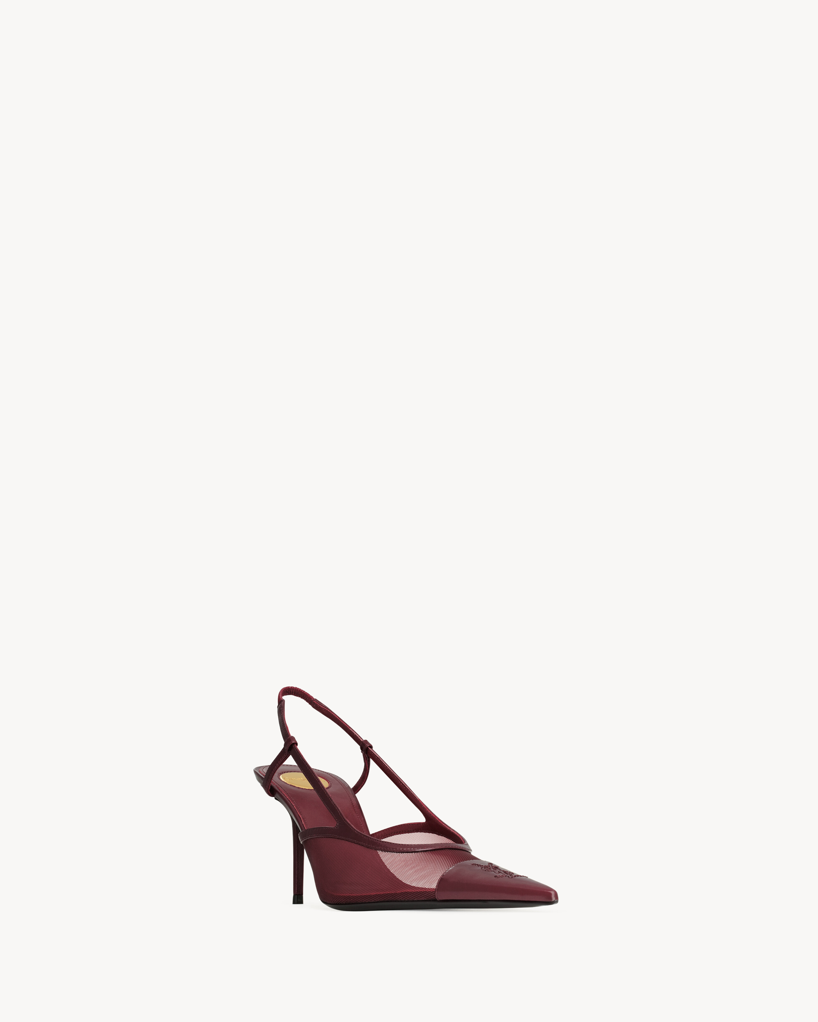 RENÉE slingback pumps in mesh