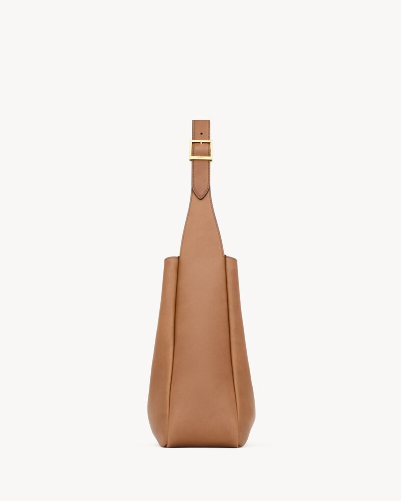 LE 5 À 7 supple small in leather in Brown | Saint Laurent | YSL EN-US