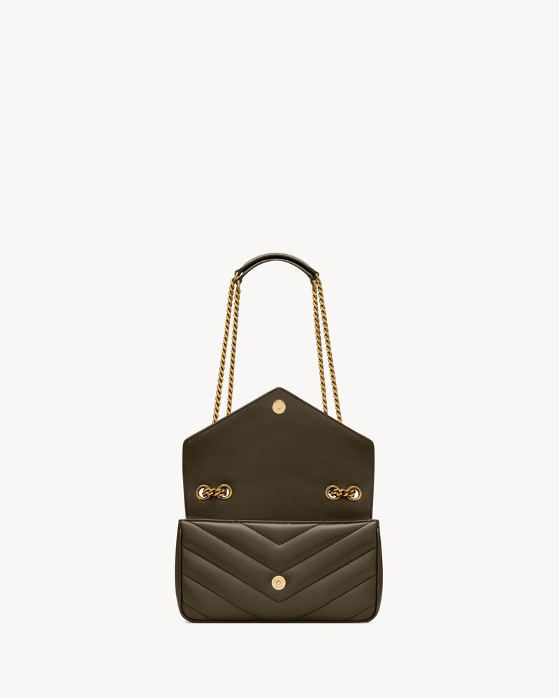 bolsa LOULOU pequena em couro de cordeiro MATELASSÉ