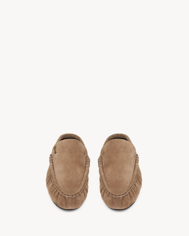 Mules tipo mocasín Le Loafer de ante