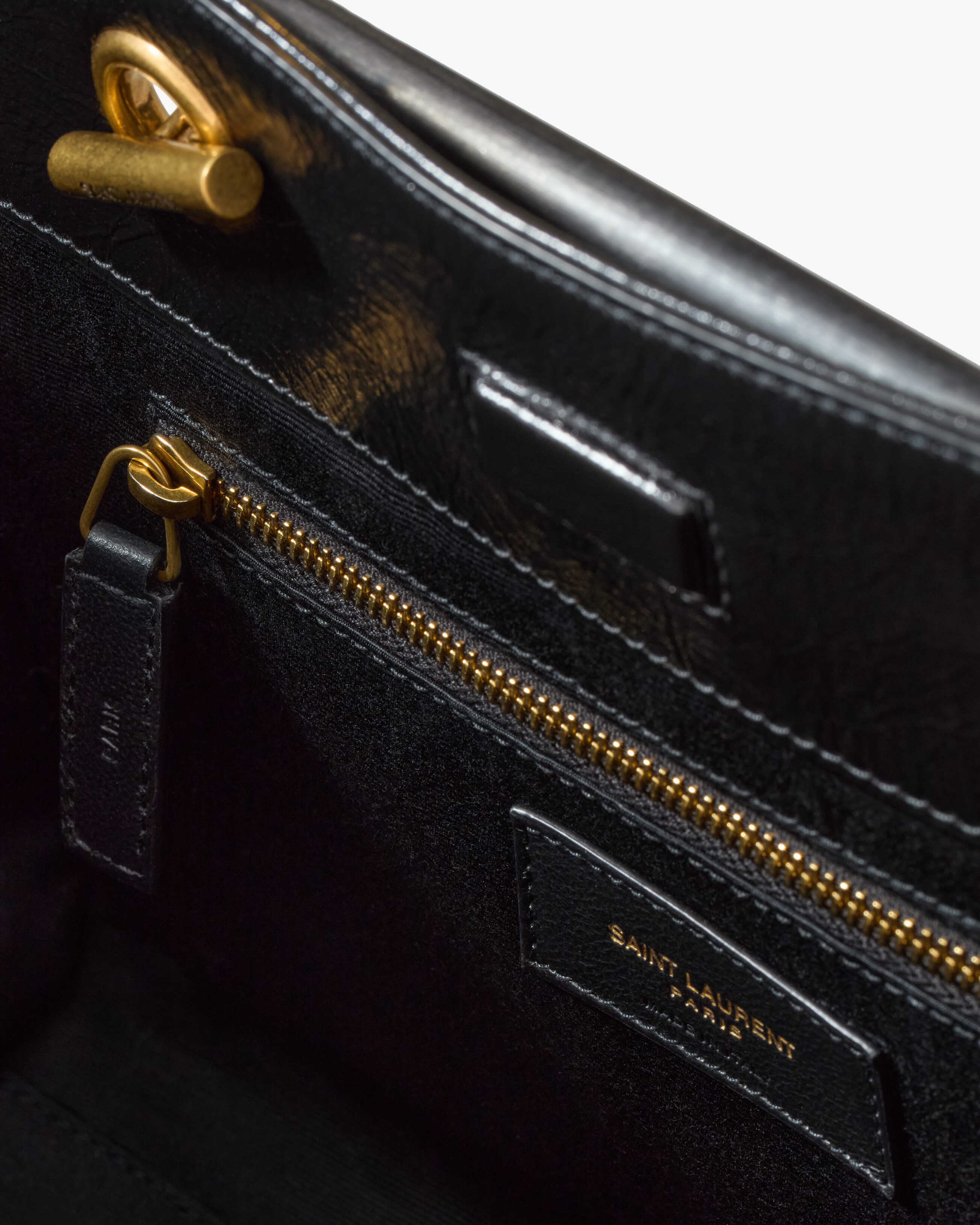 Bolso shopper pequeño Niki de piel vintage