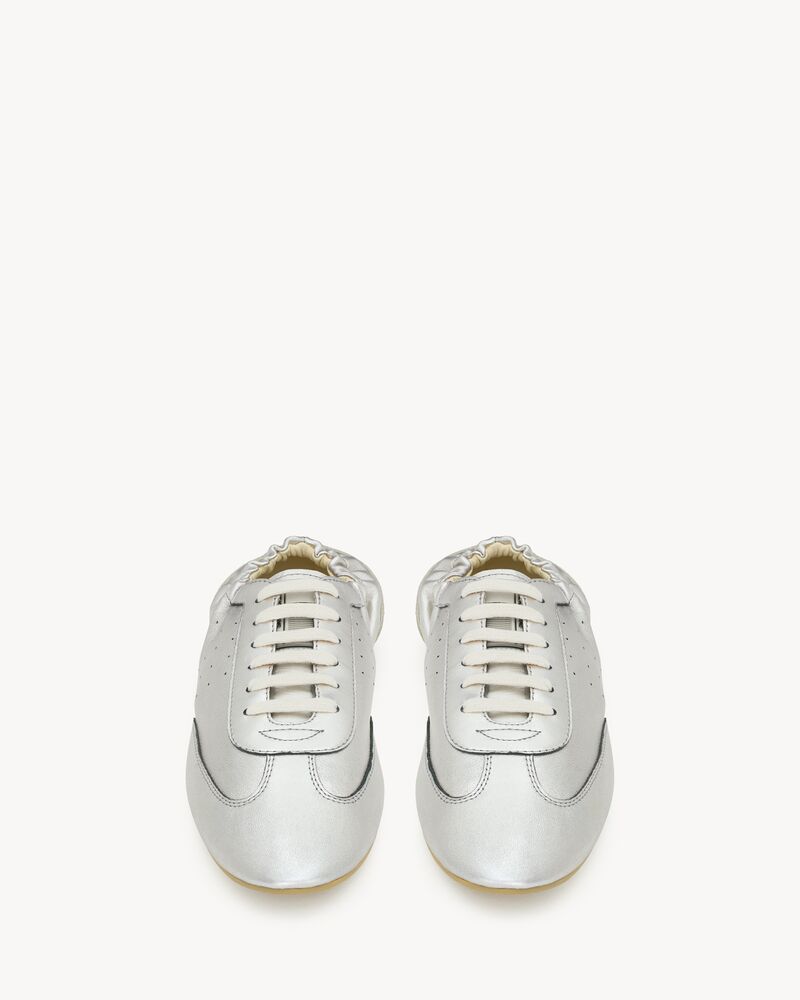 LEWIS sneakers in metallic leather and suede