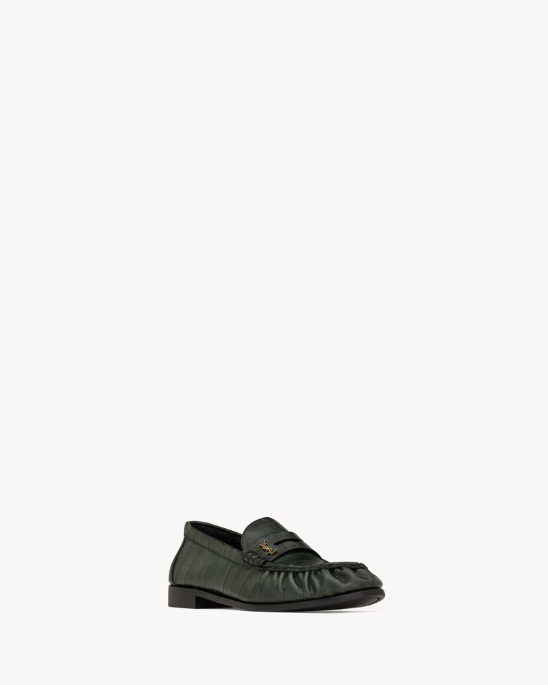 LE LOAFER鰻魚皮柔軟穆勒鞋