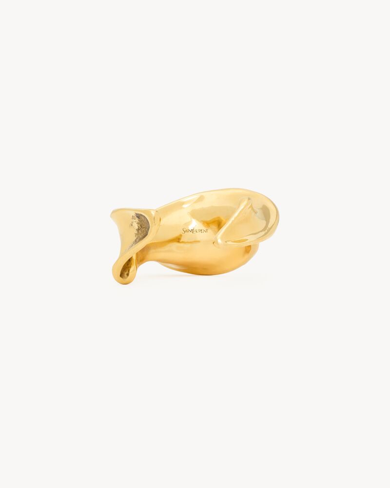 wavy cuff in metal