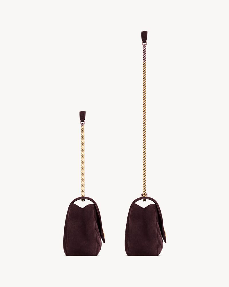 LOULOU medium in MATELASSÉ suede