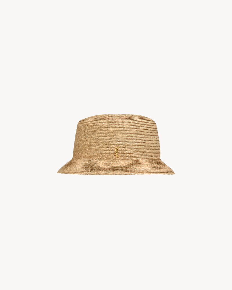 MAGLINA STRAW BUCKET HAT