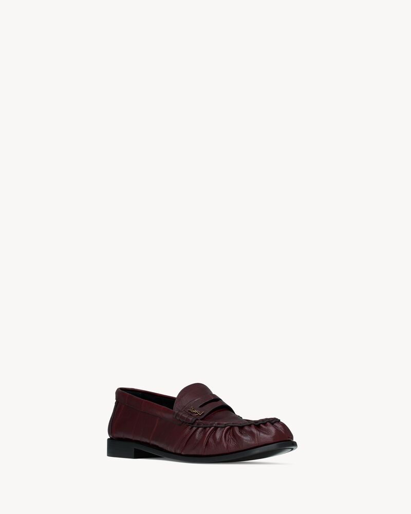 LE LOAFER supple in eel
