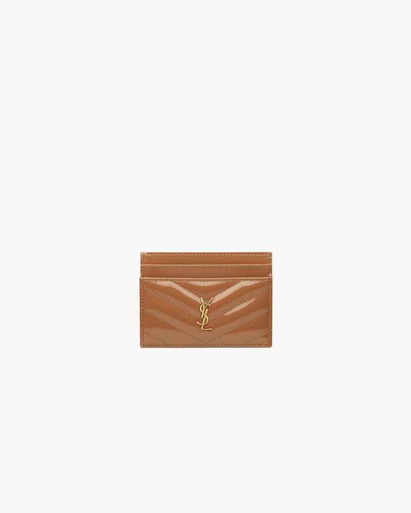 CASSANDRE card case in patent leather