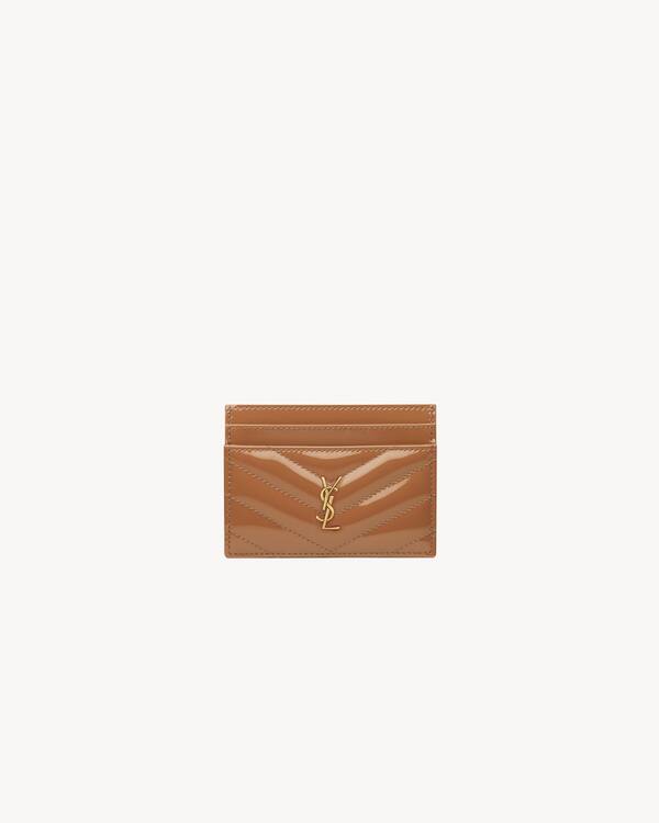 CASSANDRE card case in patent leather