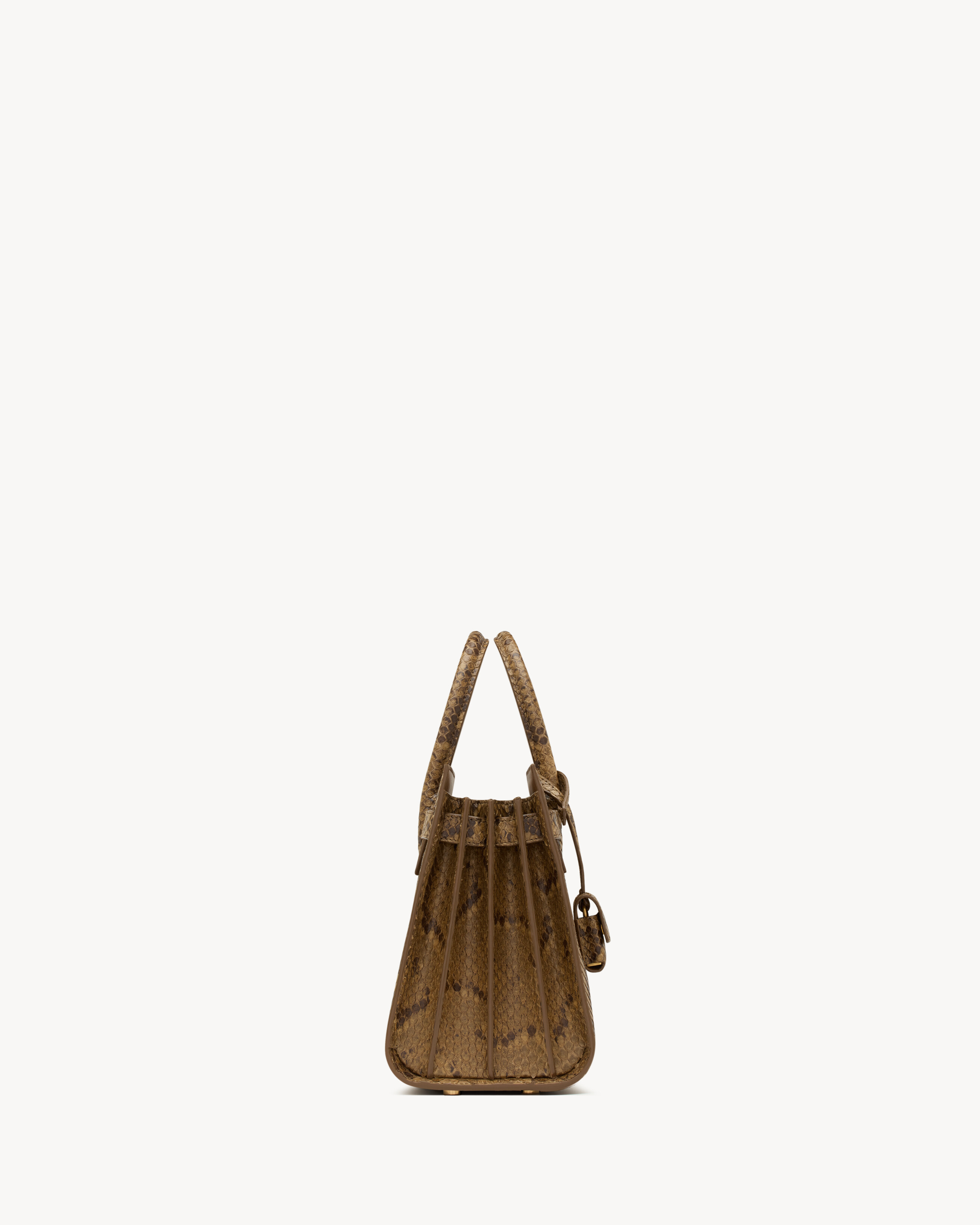 サック ド ジュール ベイビー（パイソン） ブラウン | Saint Laurent