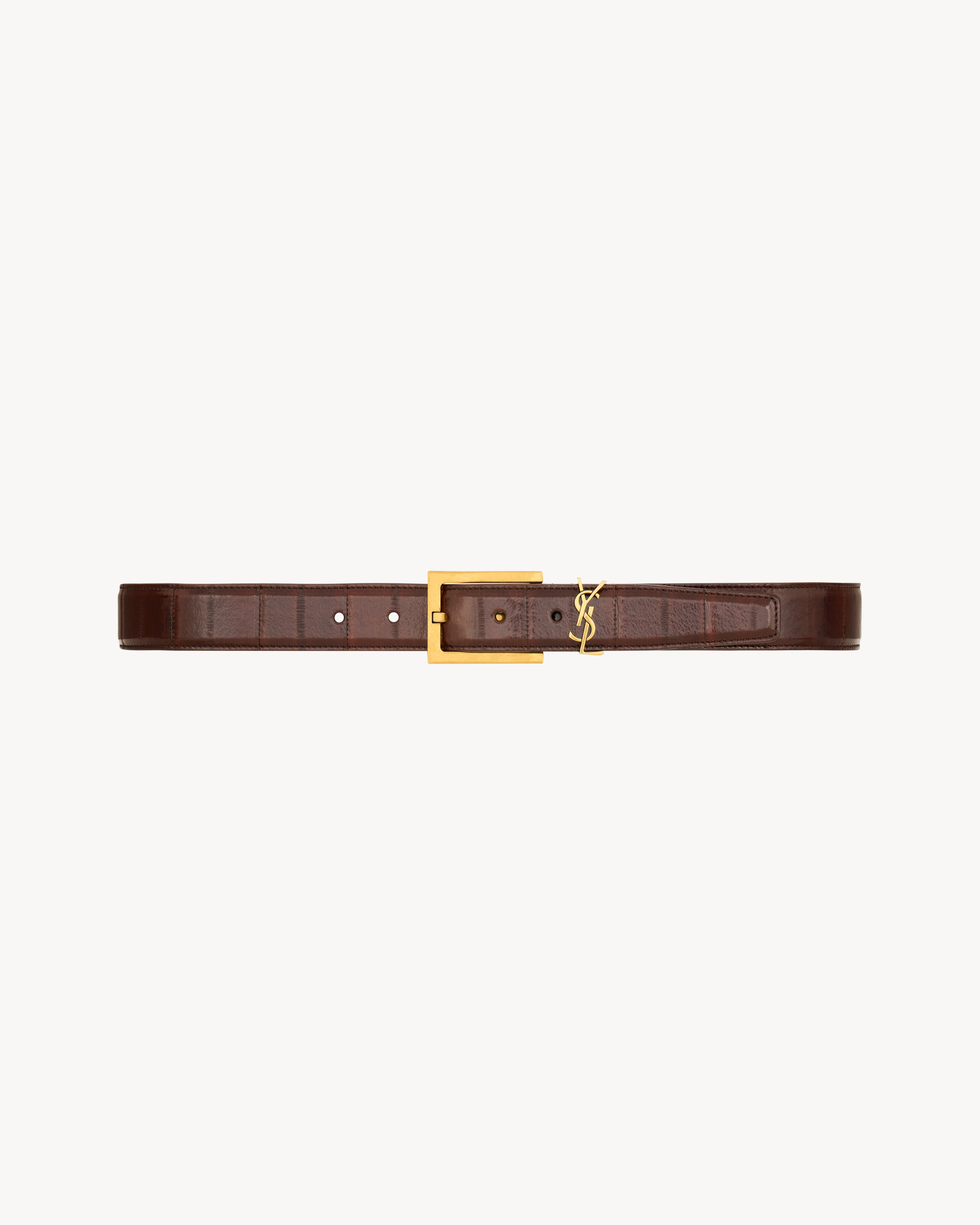 CASSANDRE belt in eel