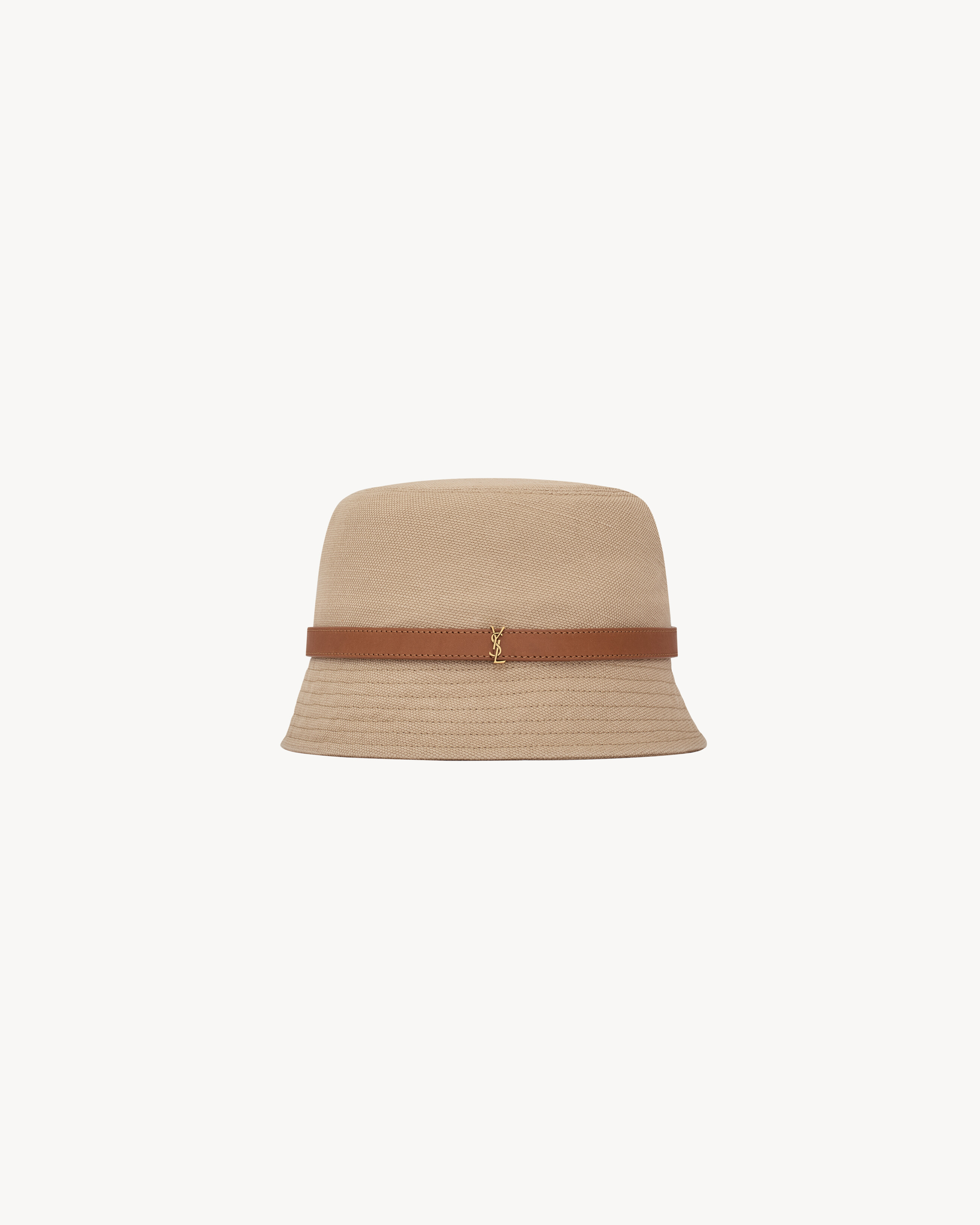 CASSANDRE bucket hat in canvas