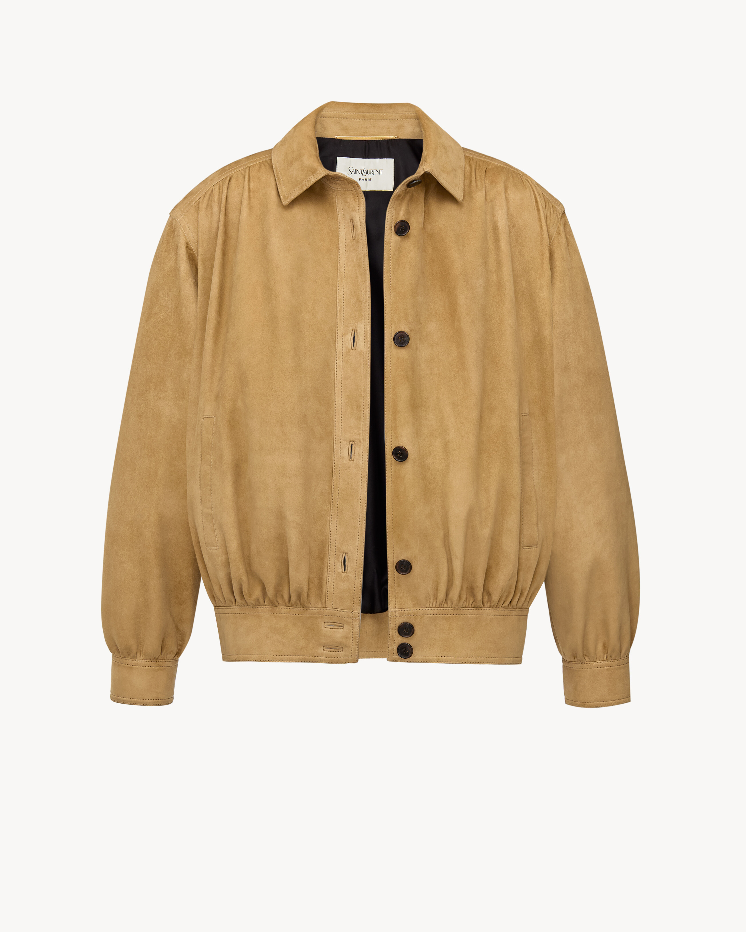 ジャケット・アウター Saint Laurent suede jacket SAINT LAURENT Suede jacket | NET-A-PORTER