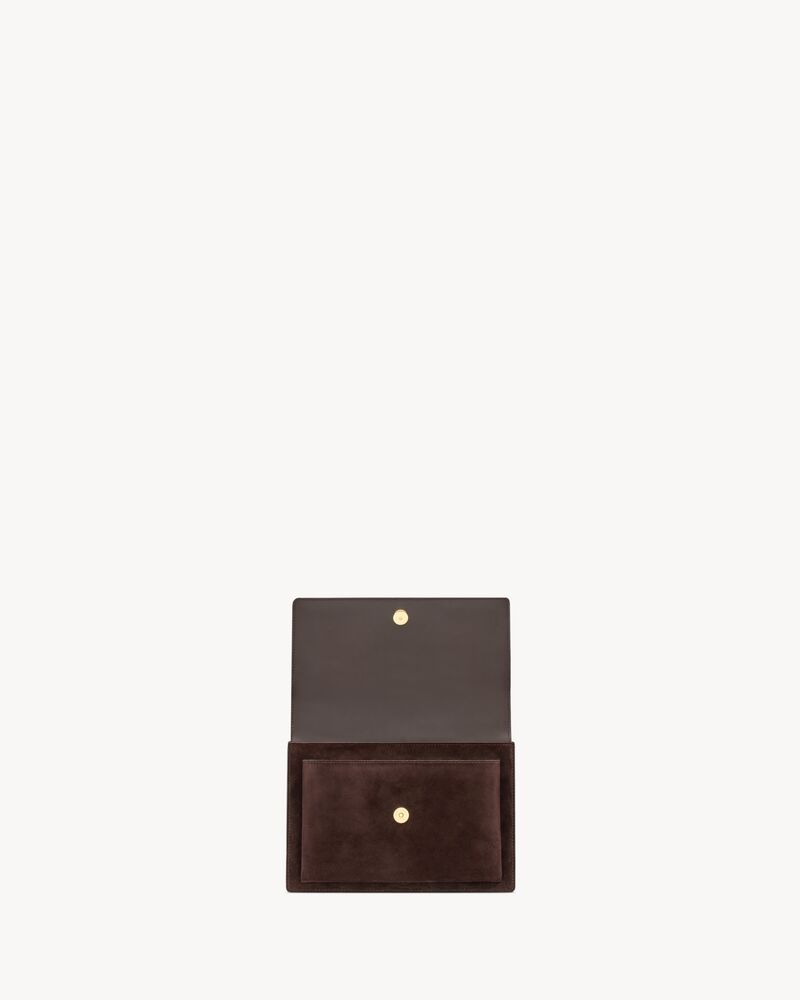 Bolsa média SUNSET em camurça