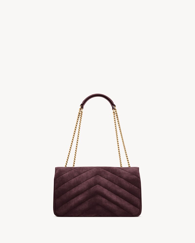 LOULOU medium in MATELASSÉ suede