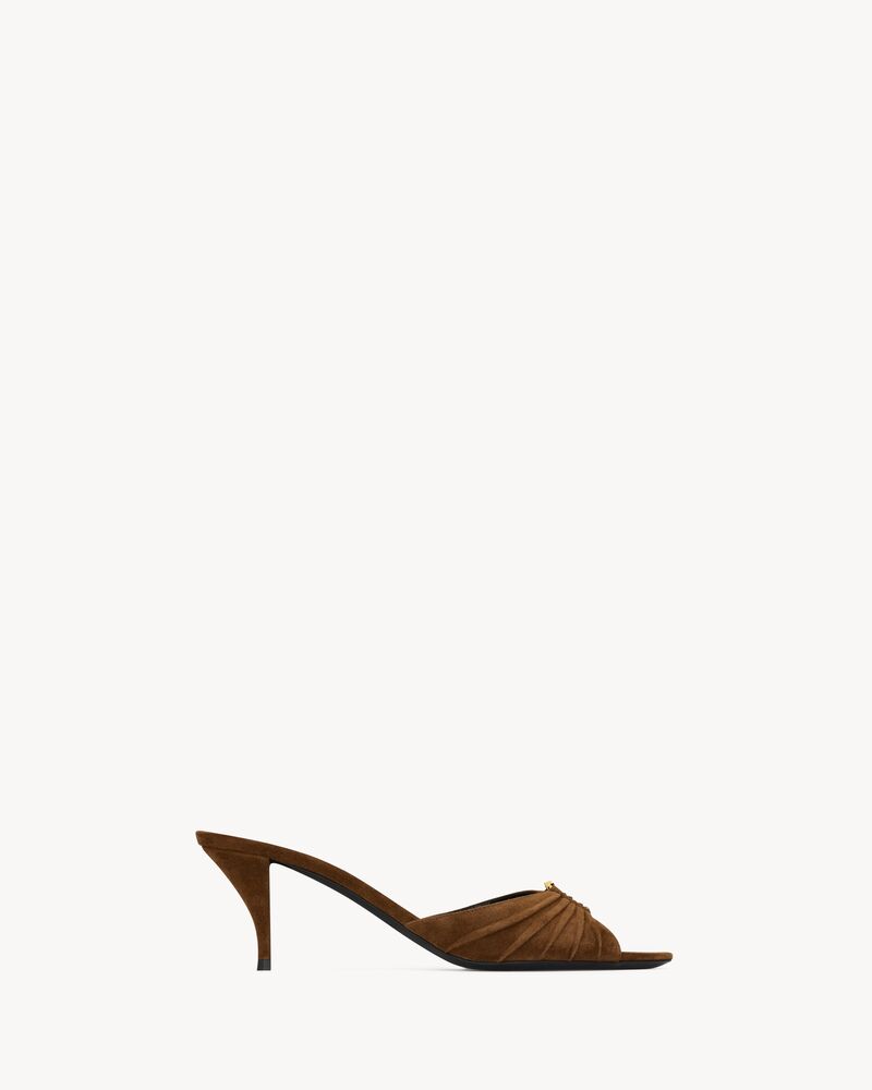 BABYLONE mules in suede