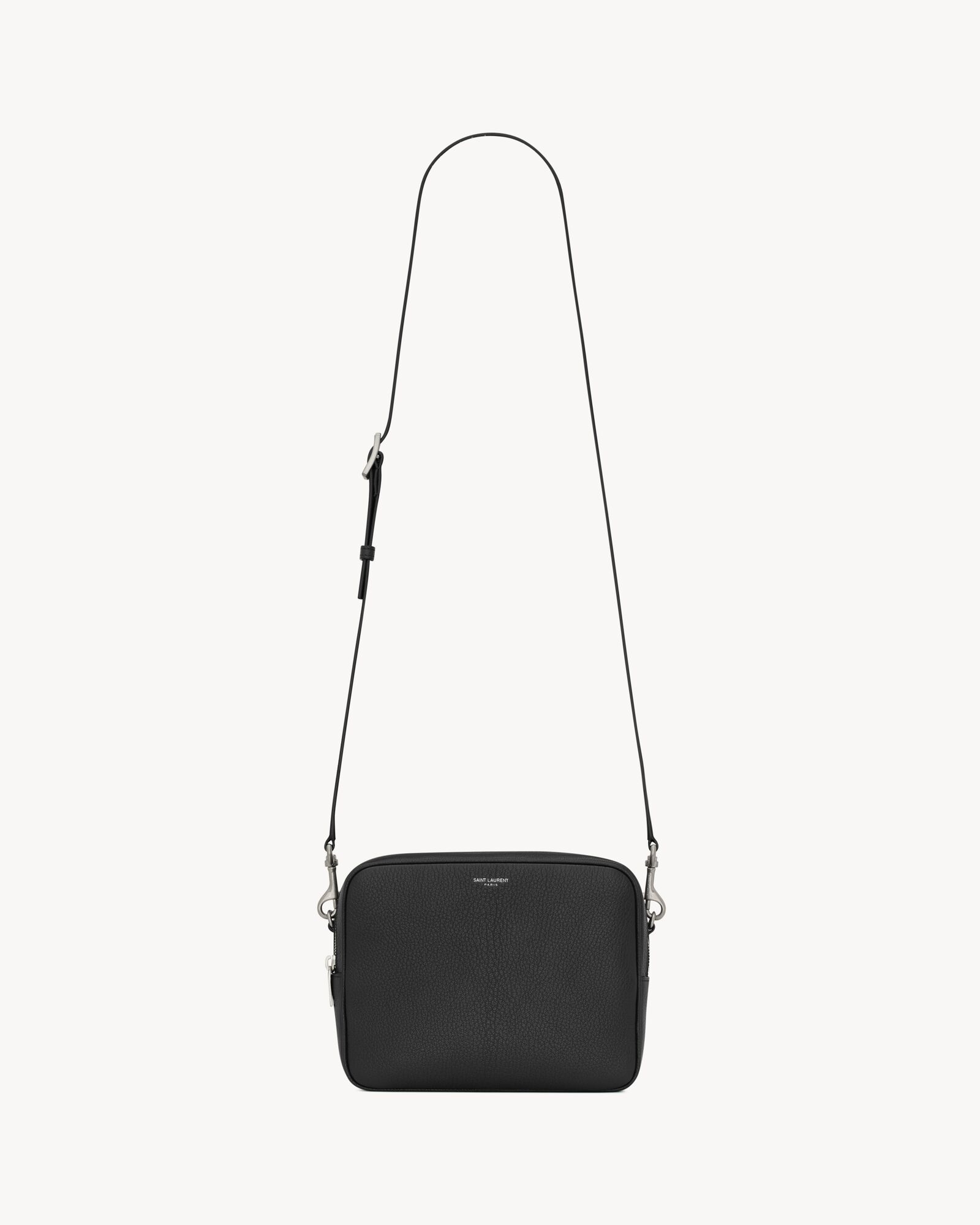 small camera bag in grained leather — 862255AAF981011