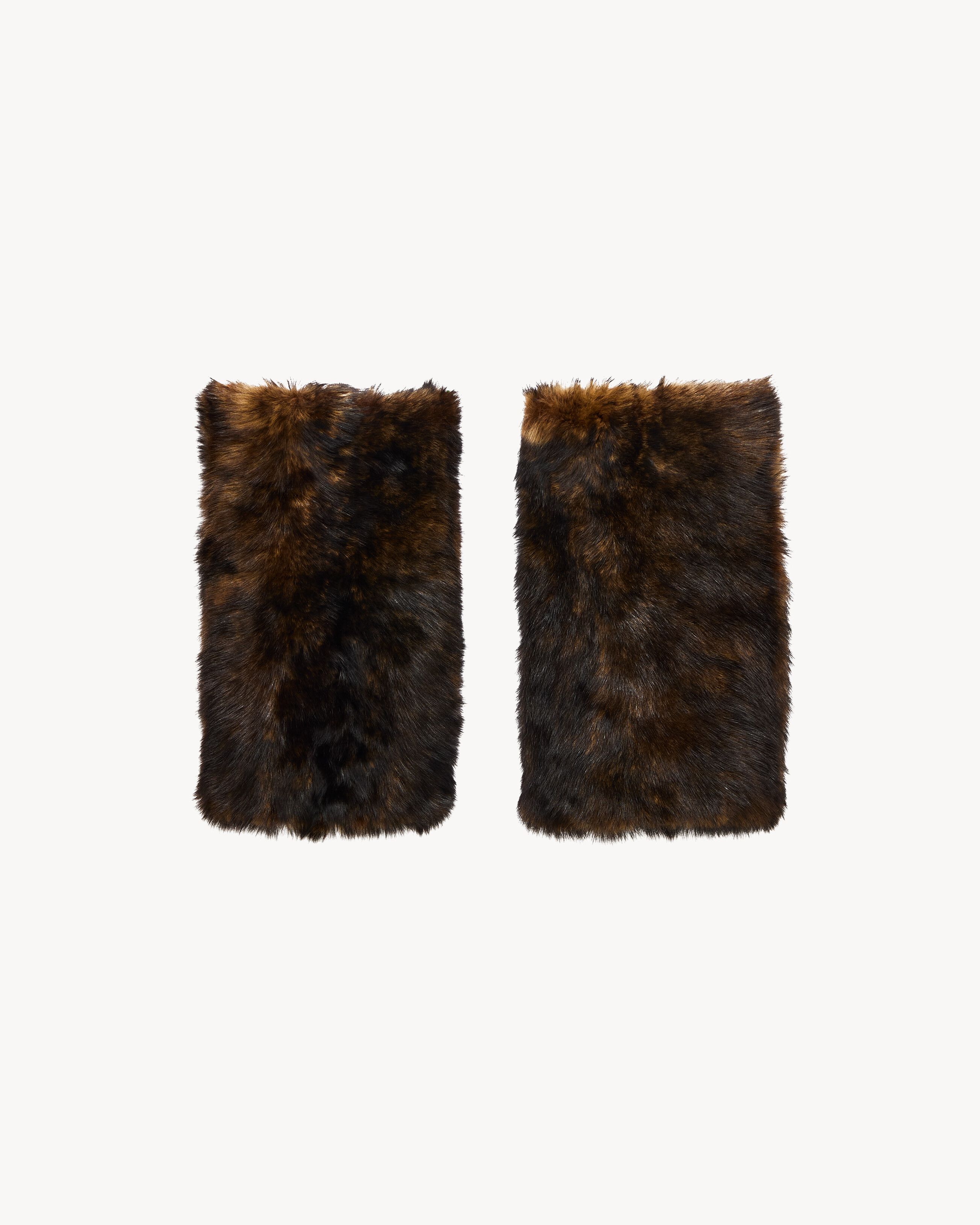 muffs in shearling