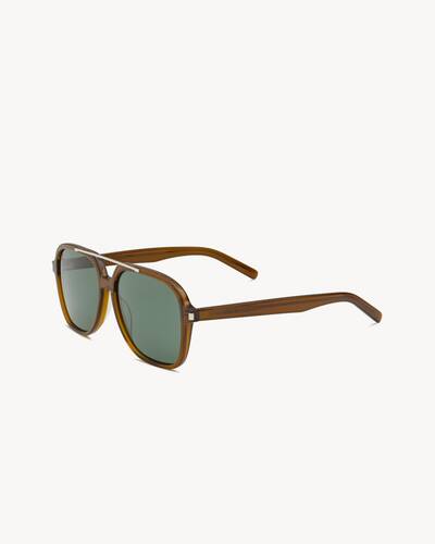 SL 545 in Brown | Saint Laurent | YSL EN-EN