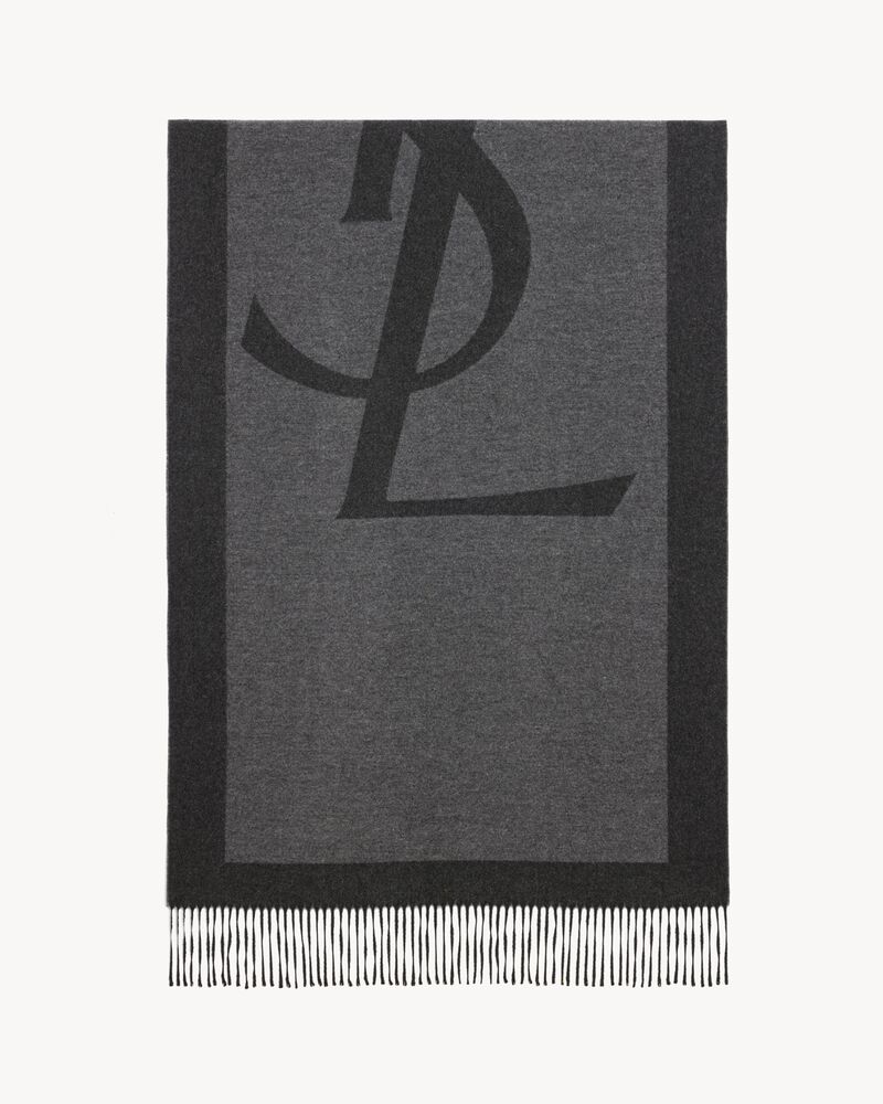 Lenço CASSANDRE com motivo jacquard em seda