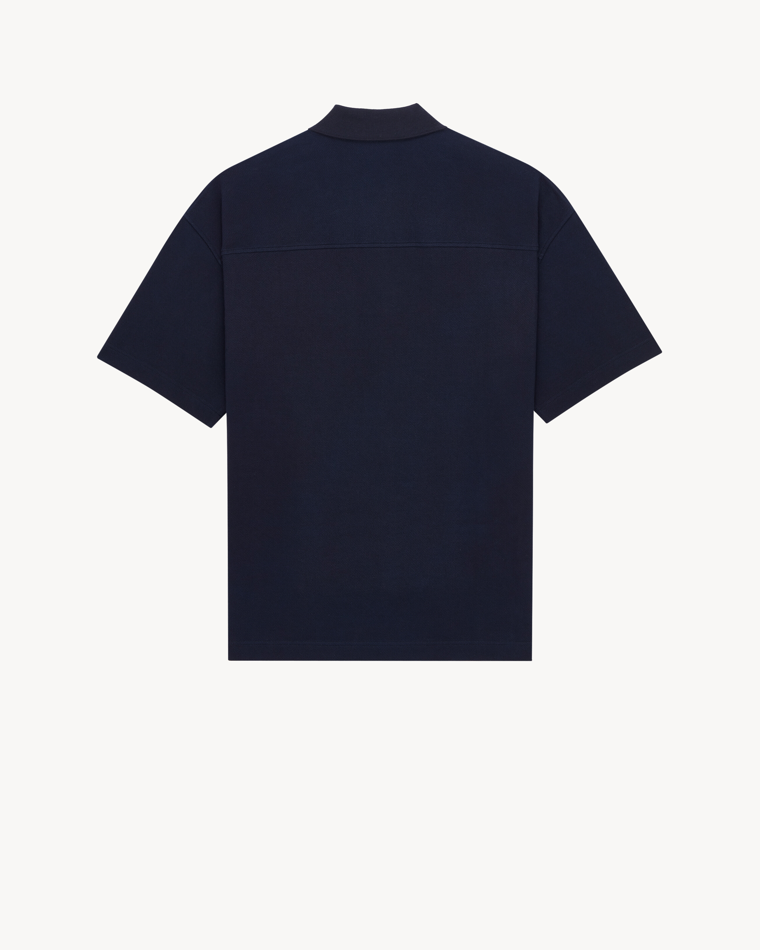 CASSANDRE polo in cotton piqué