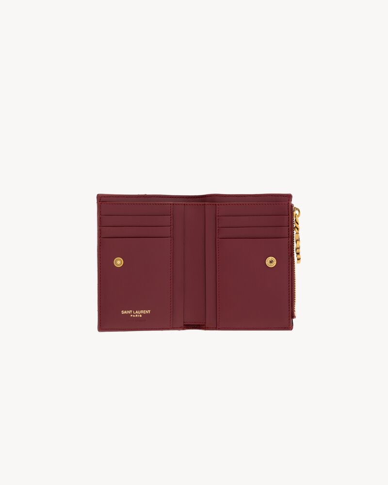 CASSANDRE BIJOU bi-fold wallet in patent leather