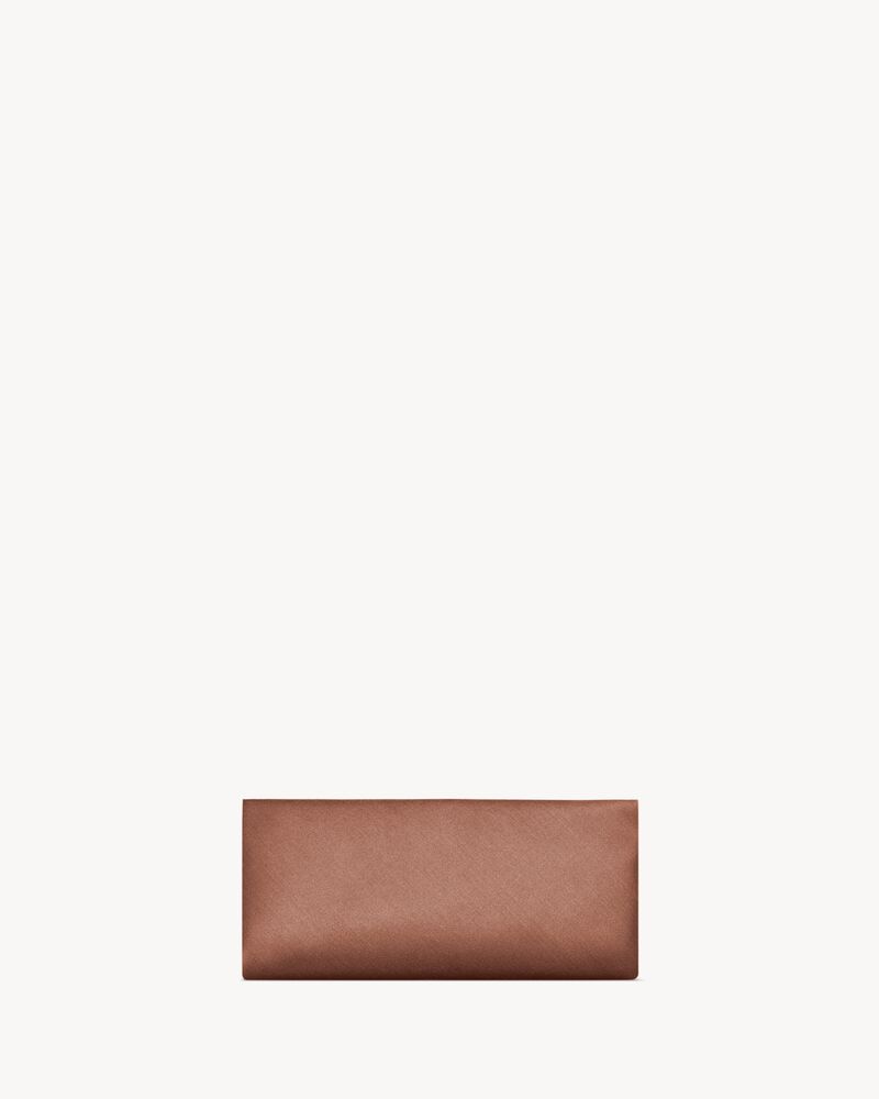 EVENING soft clutch in satin