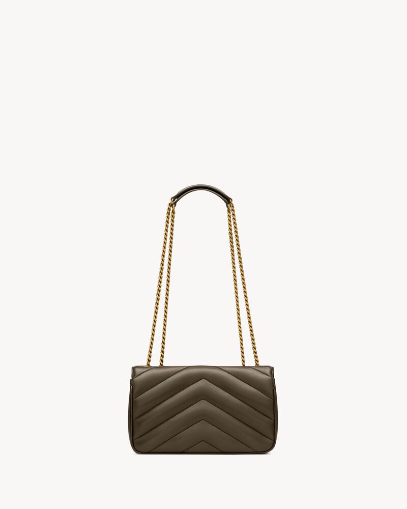 bolsa LOULOU pequena em couro de cordeiro MATELASSÉ