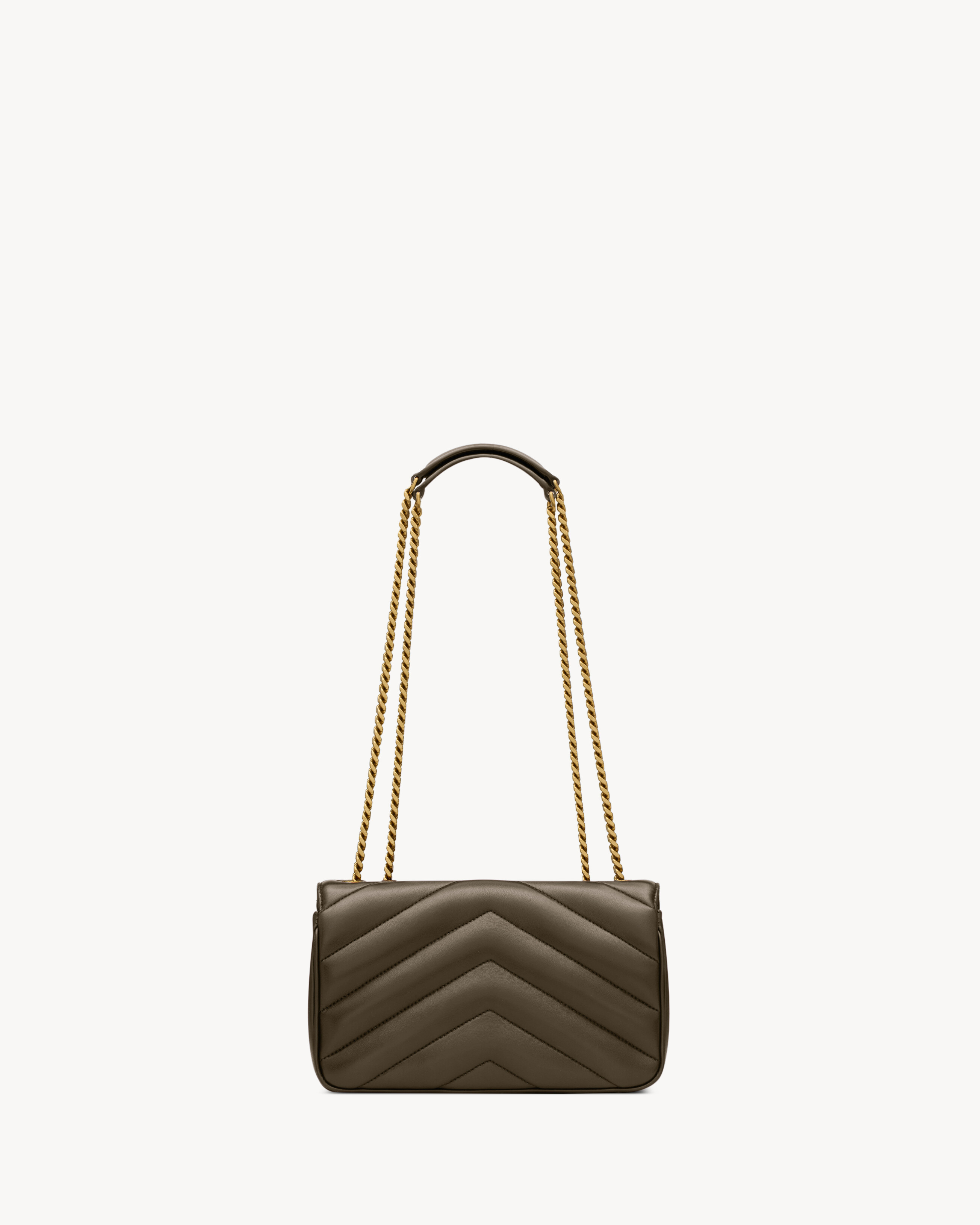 bolsa LOULOU pequena em couro de cordeiro MATELASSÉ